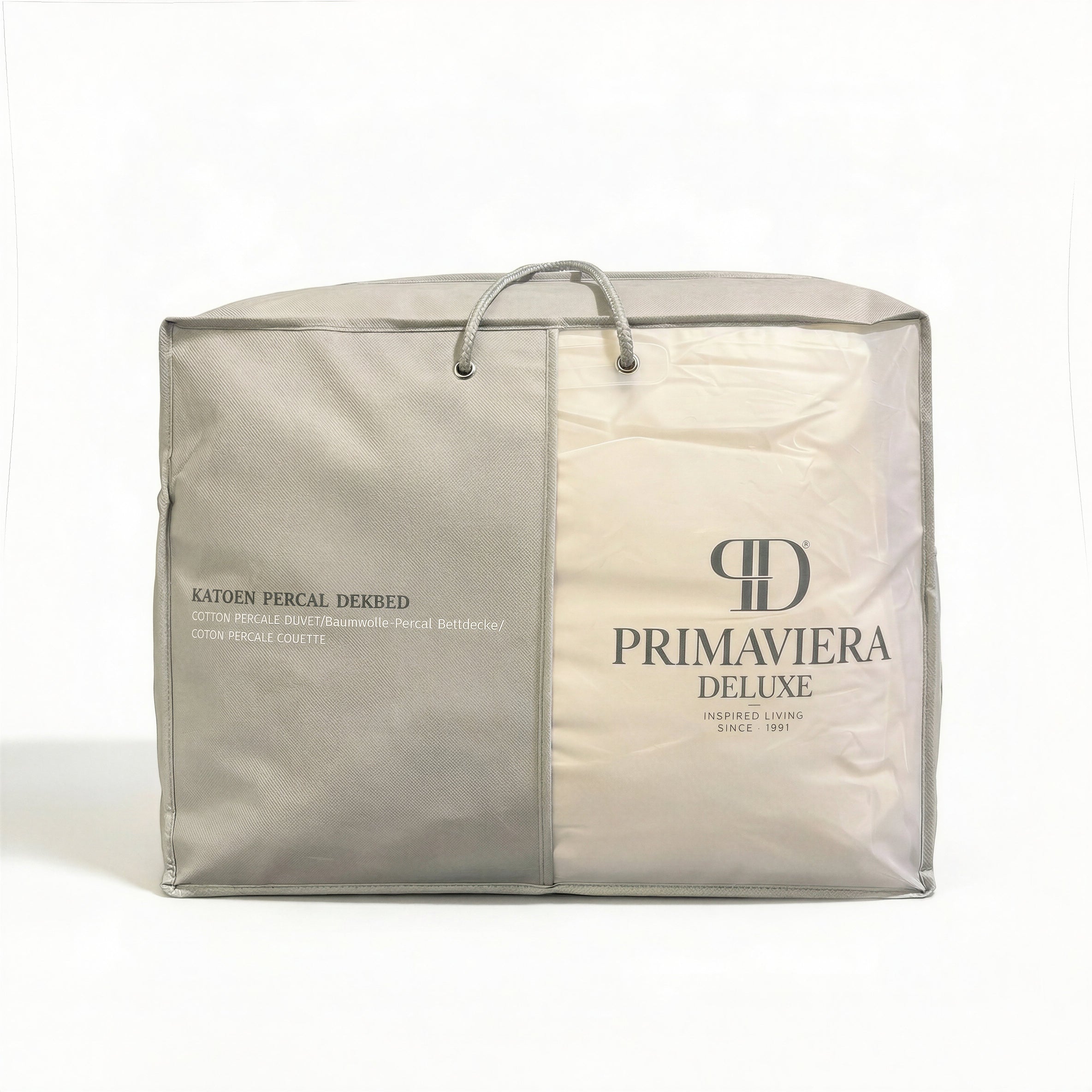 Primaviera Deluxe 100% Katoen Dekbed - Beige - Voor het hele jaar
