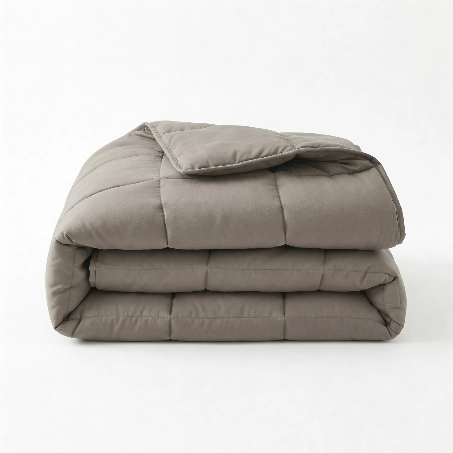 Primaviera Deluxe Lazy Dekbed Percale Taupe Bruin - Voor het hele jaar
