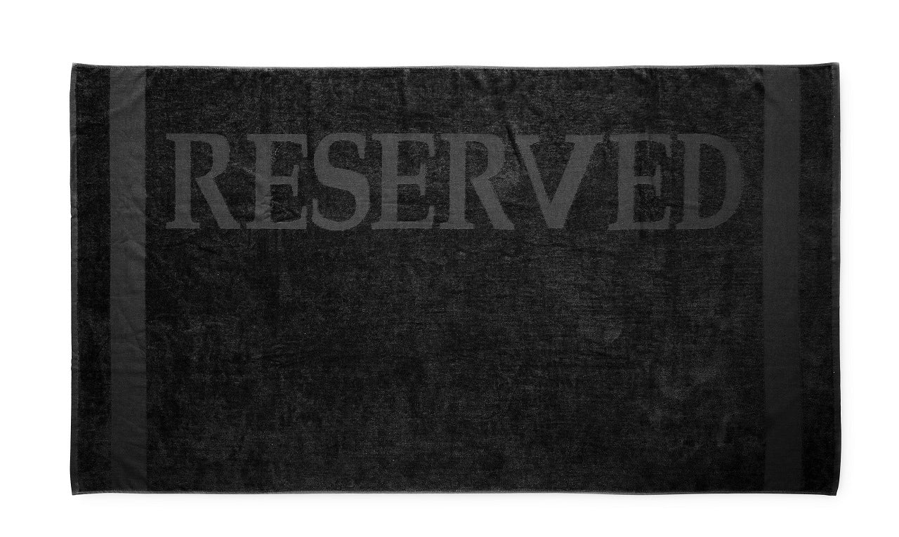 Reserved Strandlaken - 180 x 200 cm - Zwart