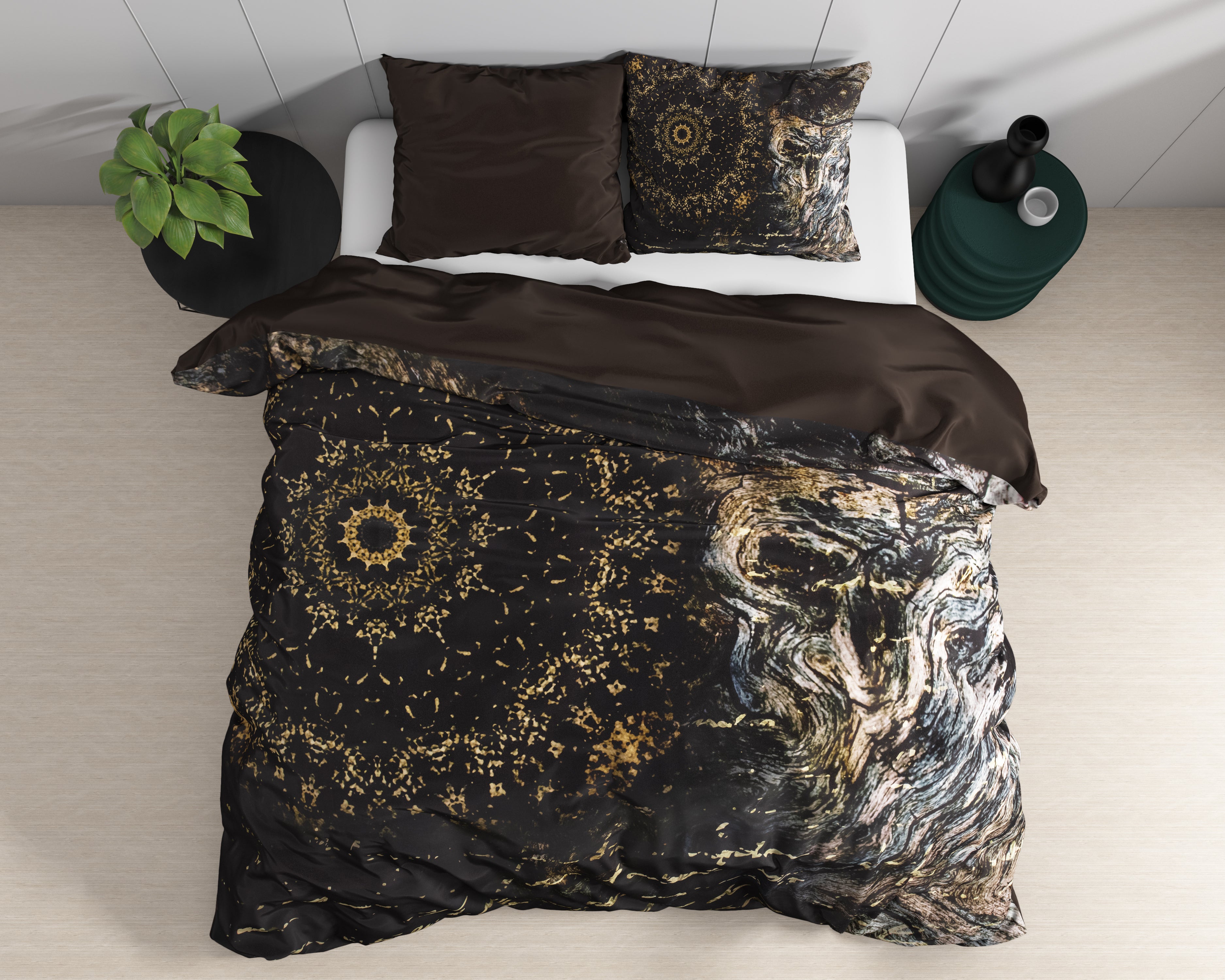 Romero Multi Duvet Cover - Luxury Satin - High Quality - Trendy Prints