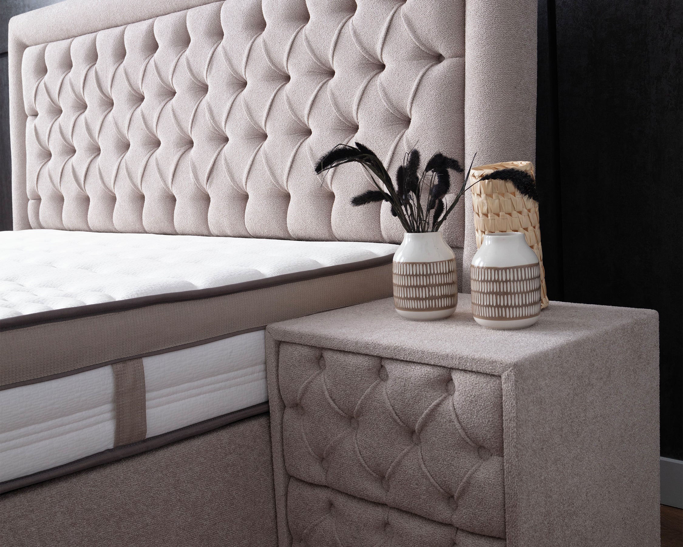 SKYBEDD ® - Boxspring met opbergruimte Oxybedd