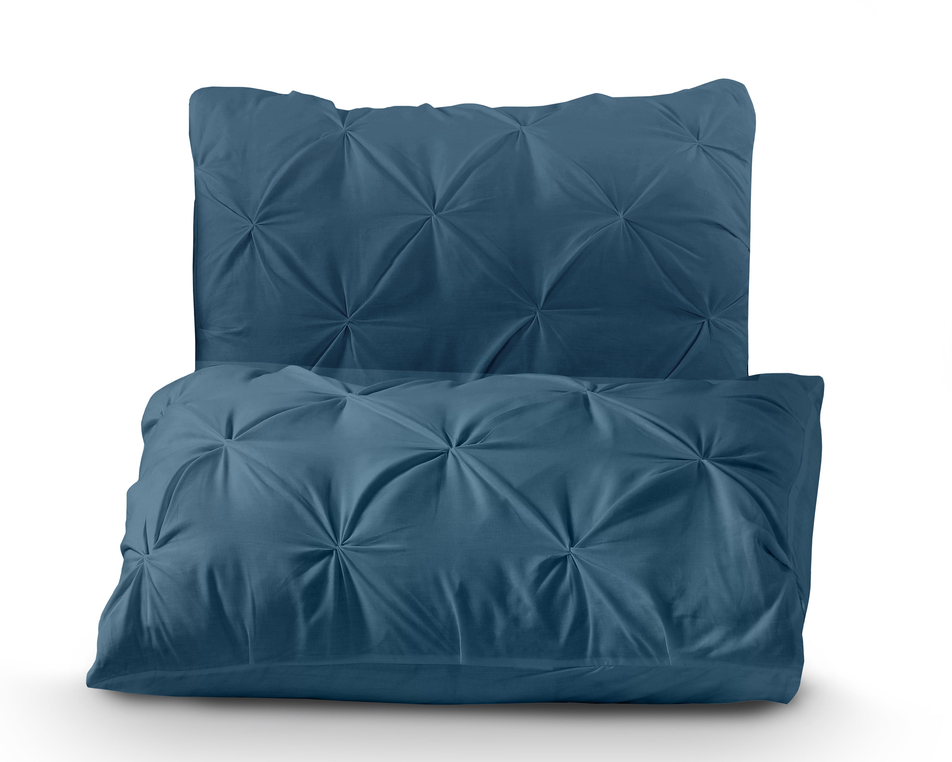Salvador Dekbedovertrek Blauw - Zacht geweven katoen - Luxe uitstraling - Anti-allergisch