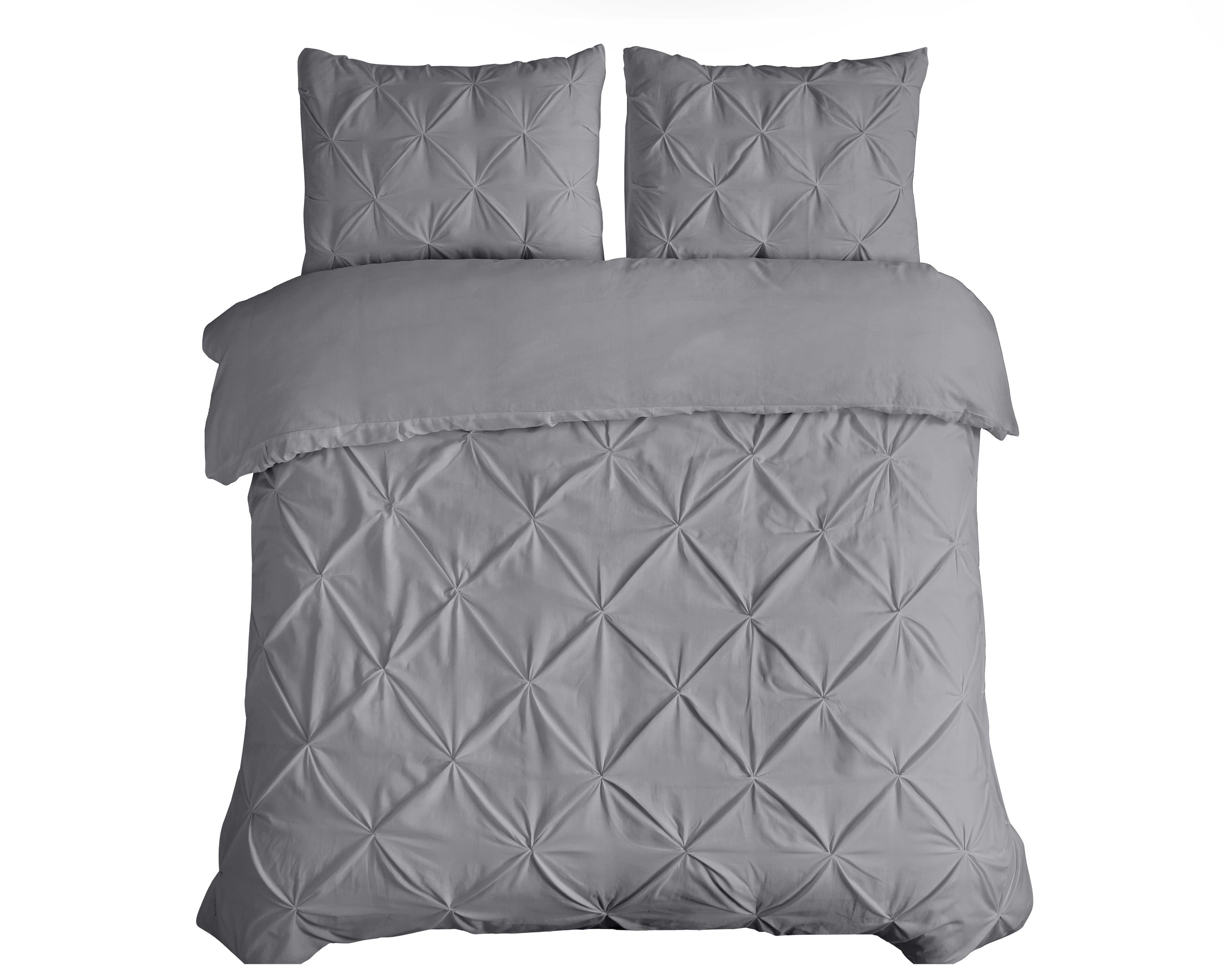 Salvador Dekbedovertrek Grijs - 100% Katoen