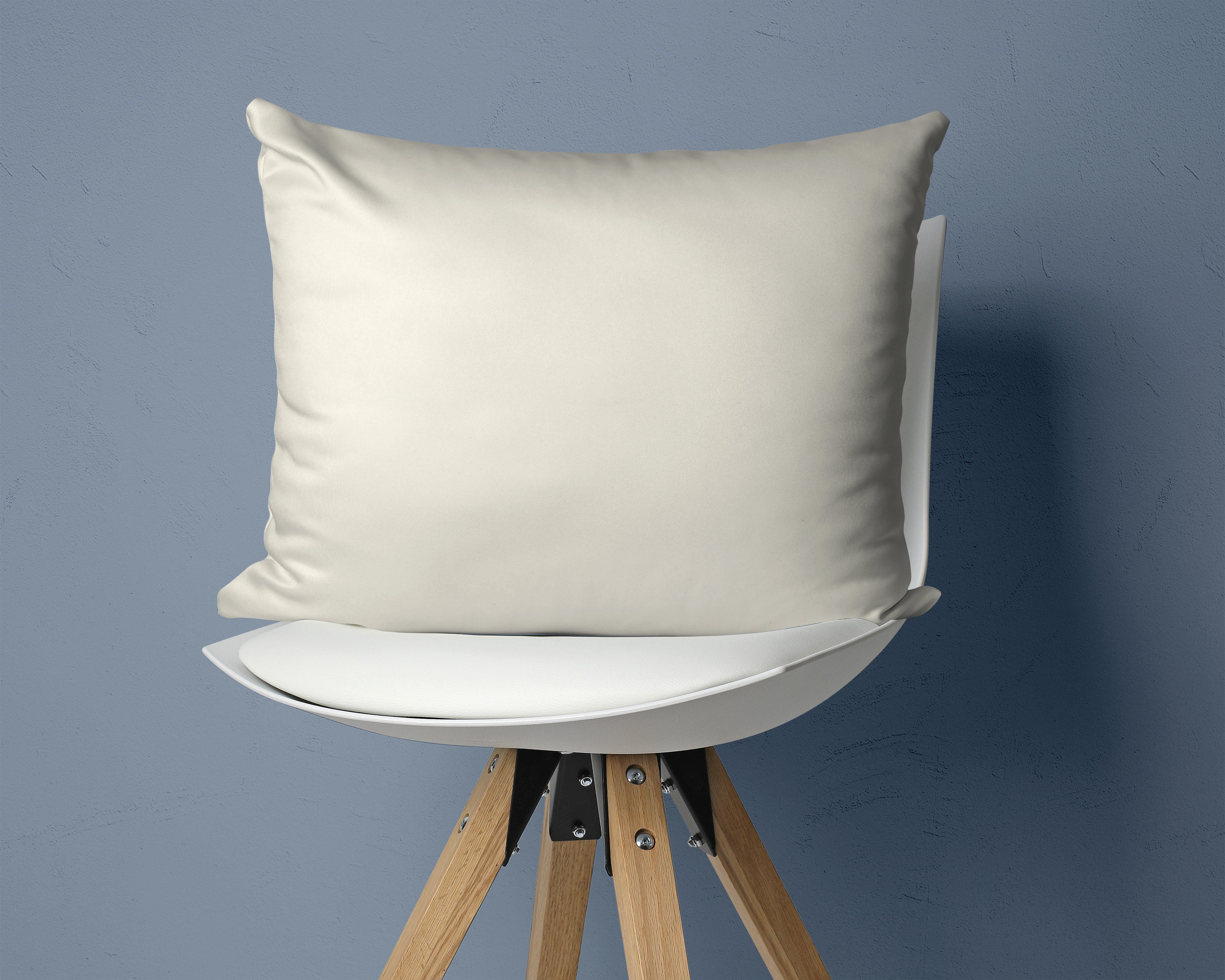 Satijnen 2 in 1 Kussenslopen Creme - Luxe satijn - Premium kwaliteit - 2 stuks in 1 verpakking