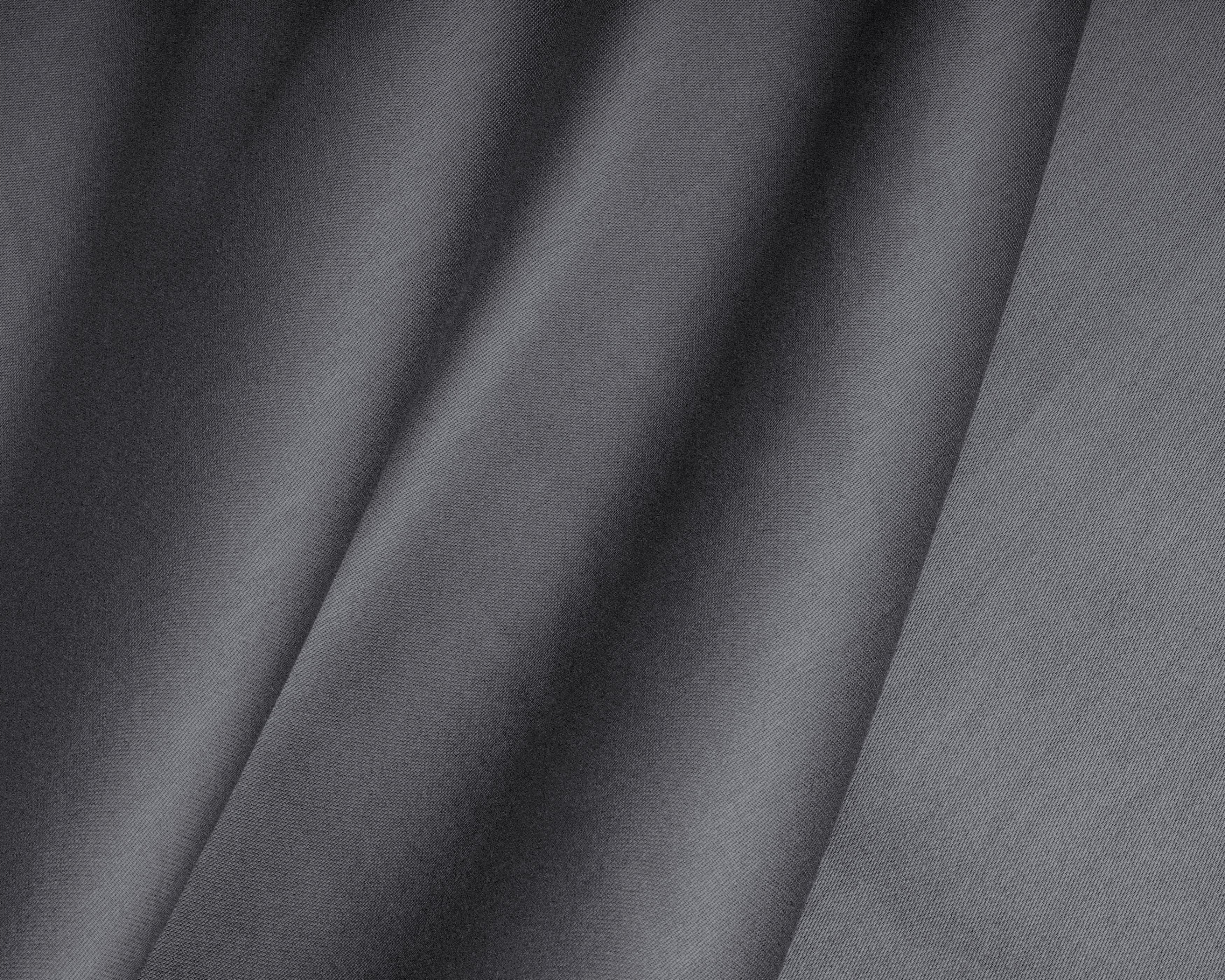 Satin Fitted Sheet Anthracite - Reactive washed - Soft, smooth, breathable and has a light sheen - Free from harmful substances and skin-friendly