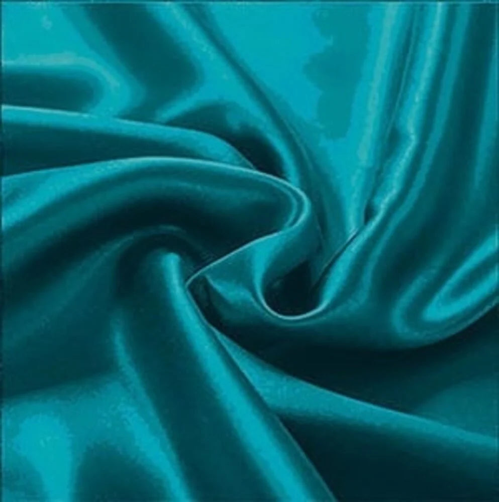 Satijnen Hoeslaken Aqua Turquoise – Zacht, Soepel & Huidvriendelijk