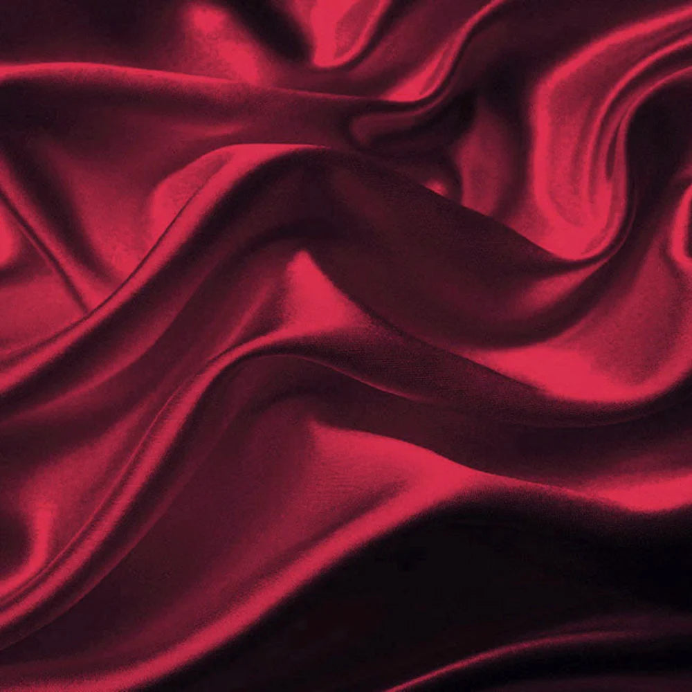Satijnen Hoeslaken Rood/Bordeaux – Luxe & Zacht | 90x200, 140x200, 160x200, 180x200