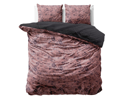 Signature Velvet Katoen Dekbedovertrek Jonas Bruin - Super zacht geweven - Uniek Design - Luxe gevoel