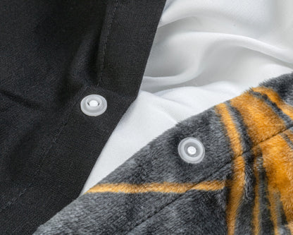 Signature Velvet Katoen Dekbedovertrek Mente Grijs - Super zacht geweven - Uniek Design - Luxe gevoel
