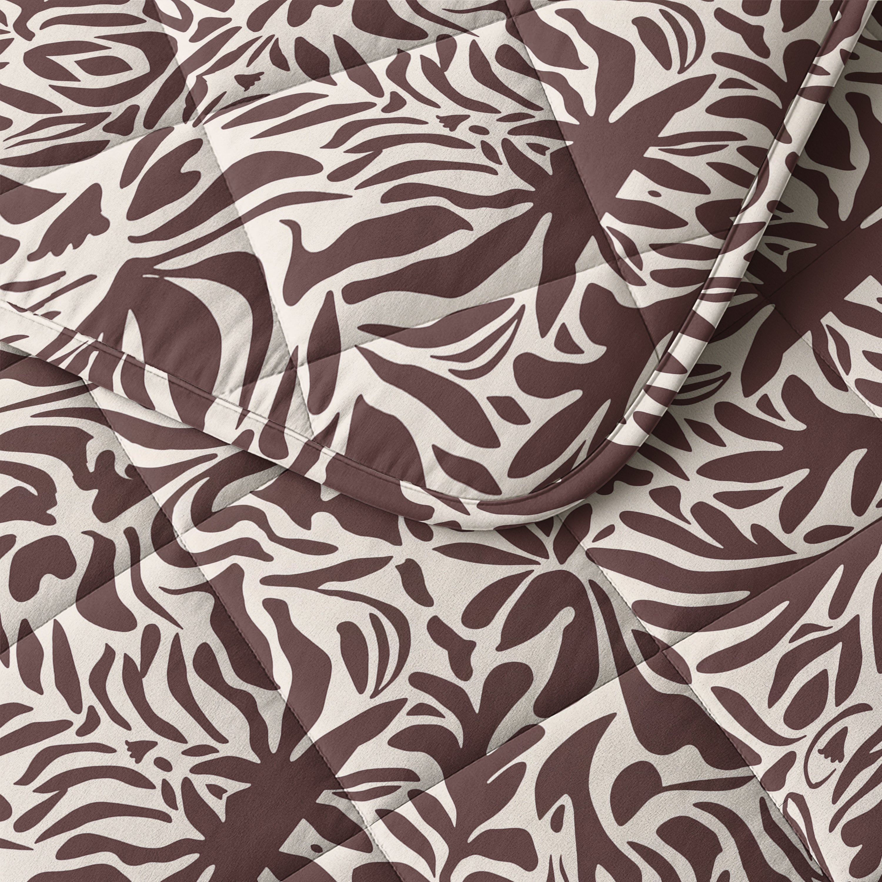 Sleeptime Dekbed - Denzo Red/Brown - Voor het hele jaar + Kussenslopen