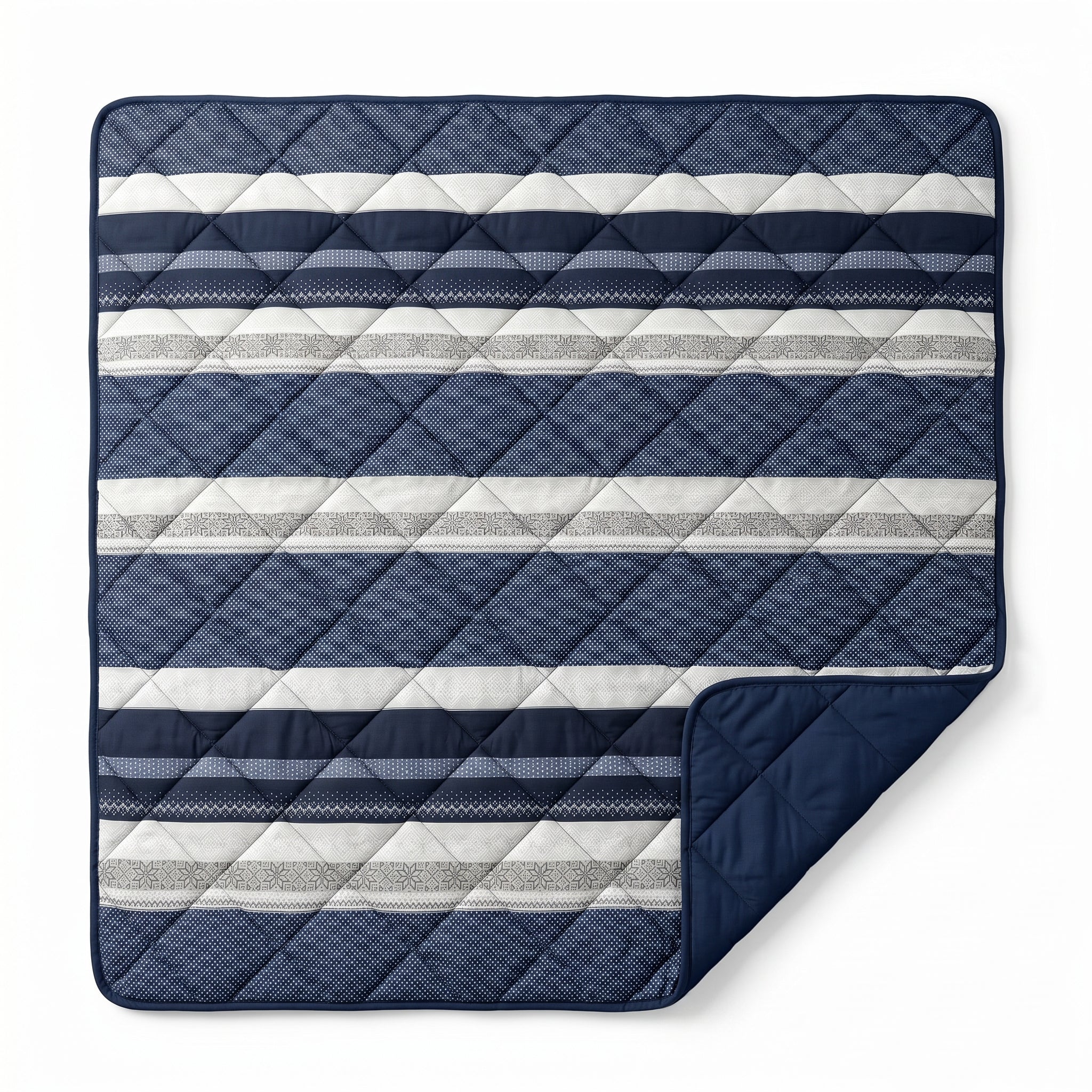 Sleeptime Dekbed - Elisabeth Navy - Voor het hele jaar + Kussenslopen