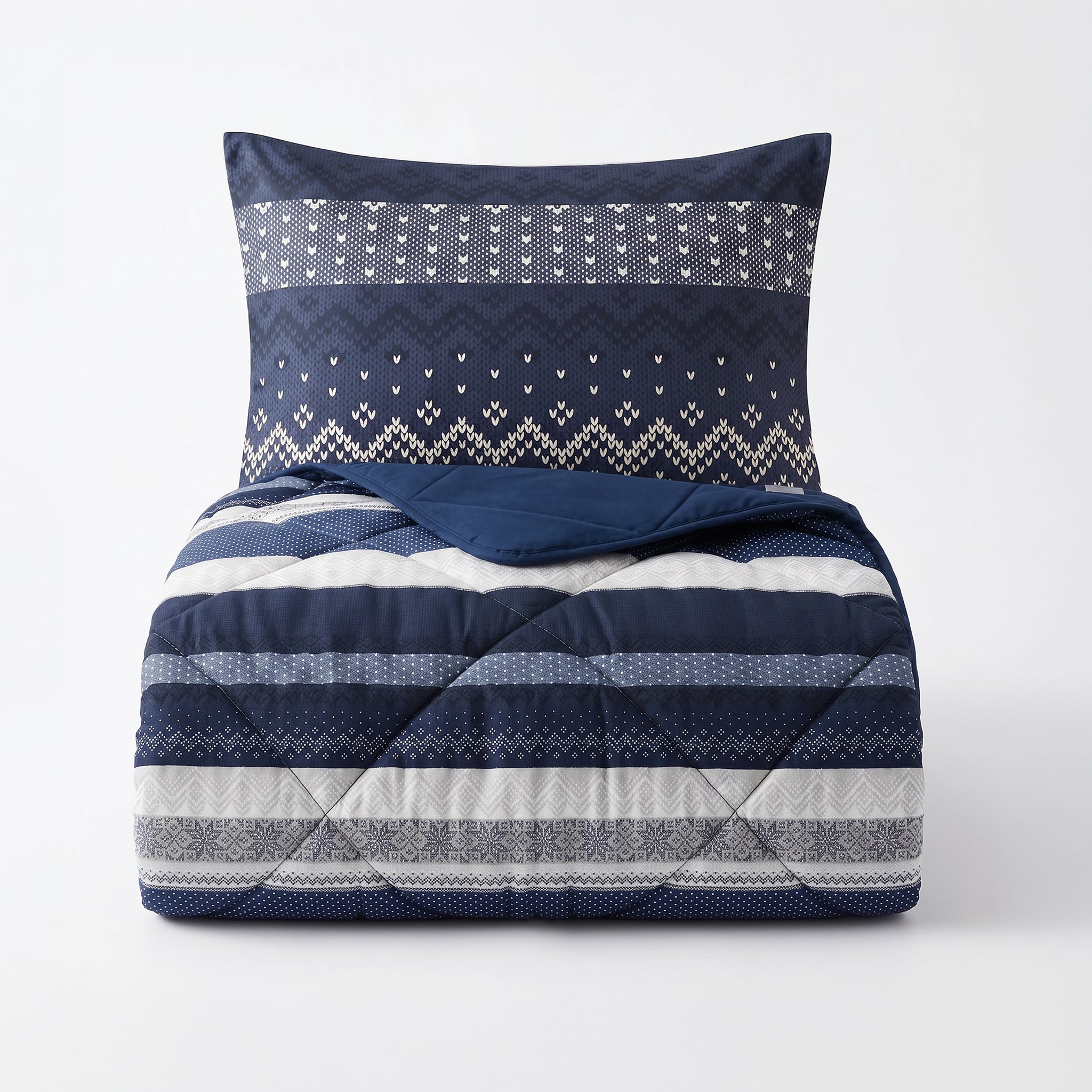 Sleeptime Dekbed - Elisabeth Navy - Voor het hele jaar + Kussenslopen