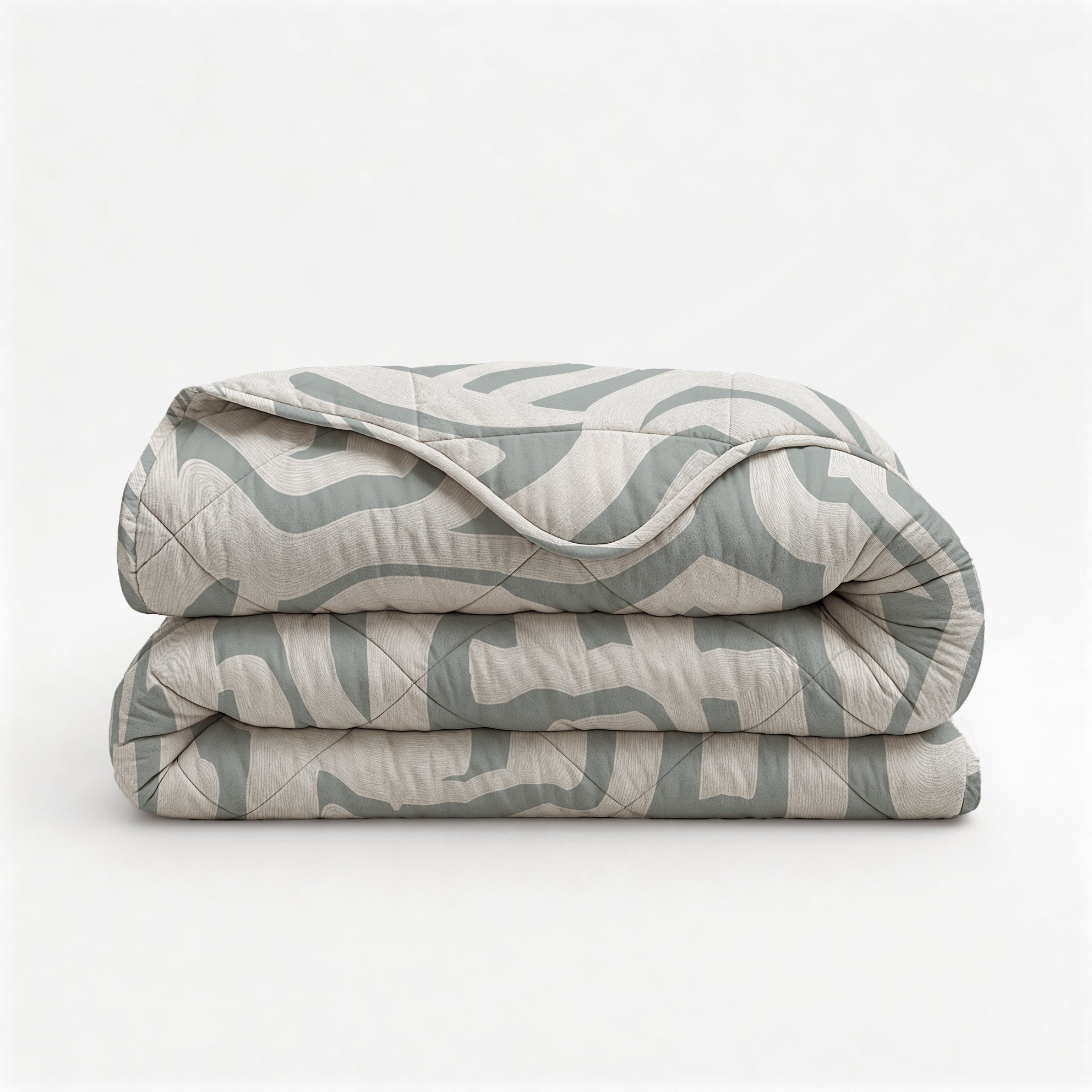 Sleeptime Dekbed - Eran Groen - Voor het hele jaar + Kussenslopen