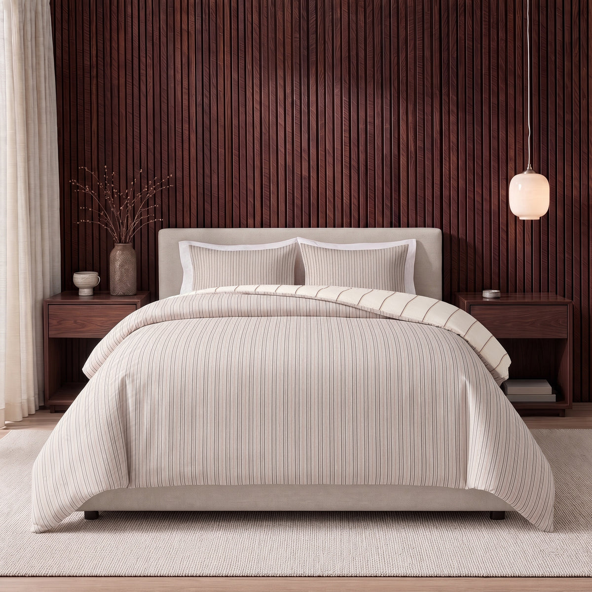 Sleeptime Dekbed - Max Beige/Roze - Voor het hele jaar + Kussenslopen