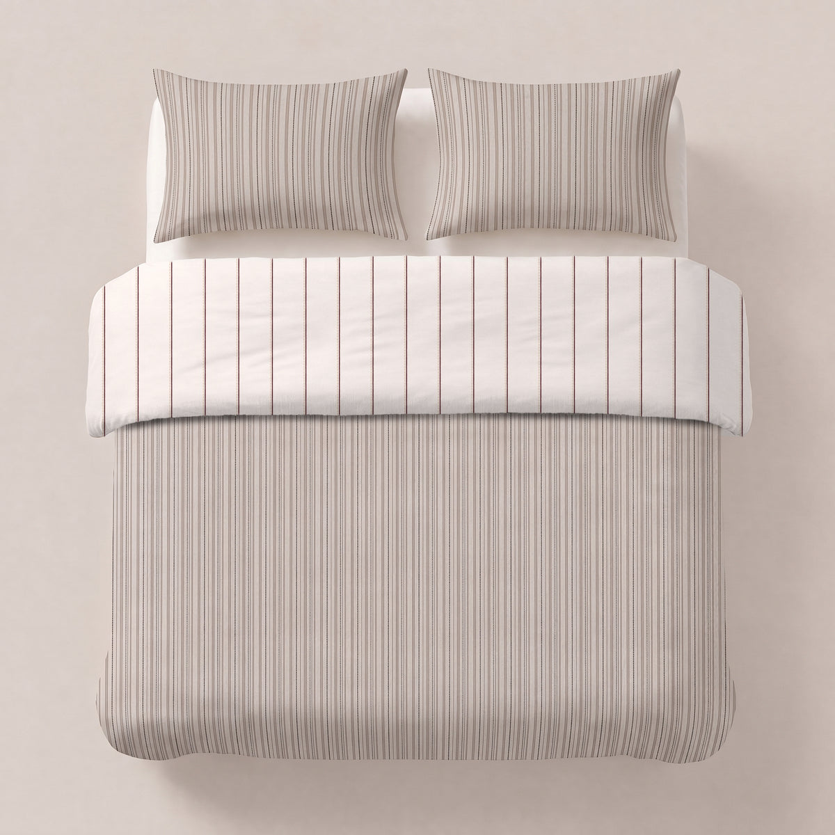 Sleeptime Dekbed - Max Beige/Roze - Voor het hele jaar + Kussenslopen