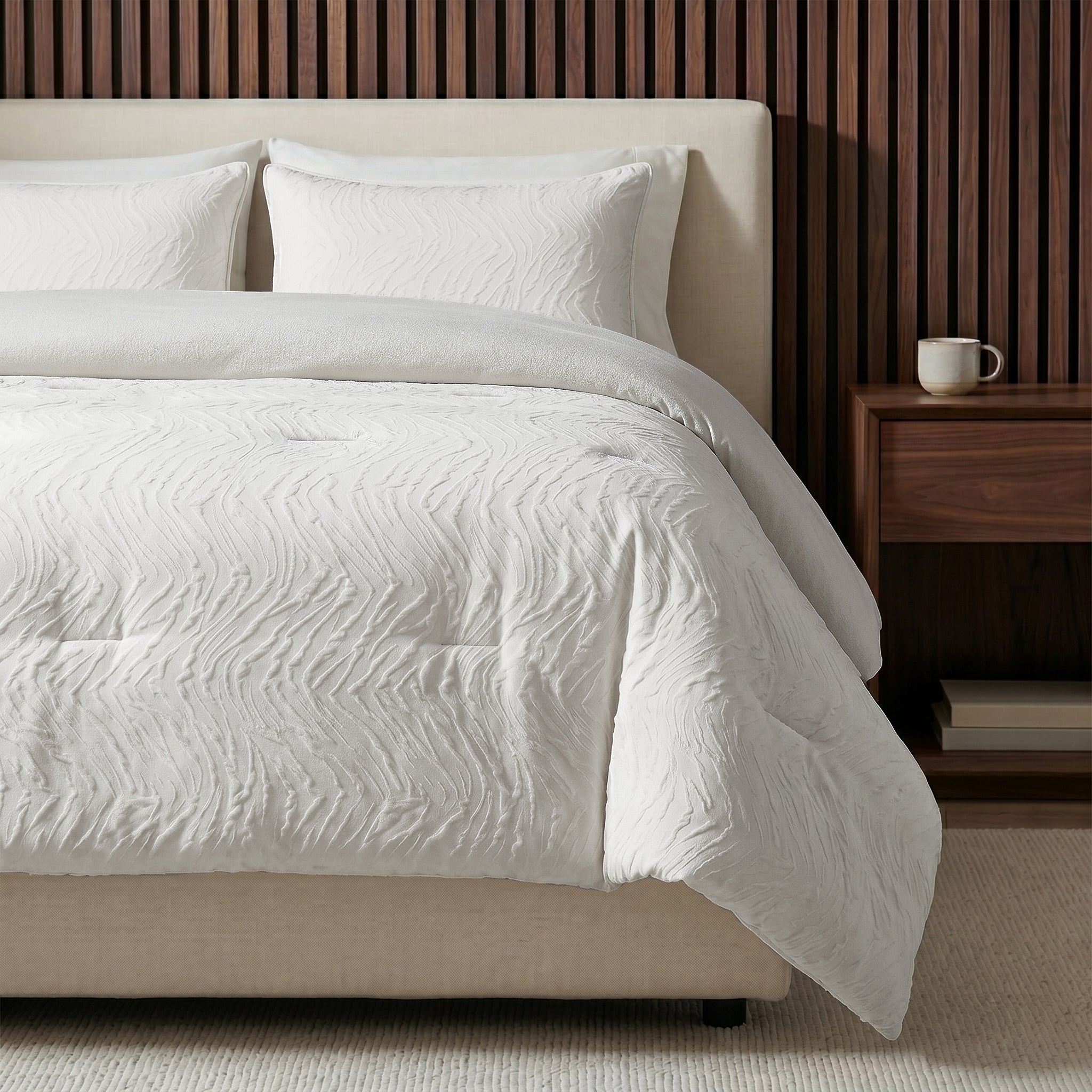 Sleeptime Dekbed - Salva Beige - Voor het hele jaar + Kussenslopen
