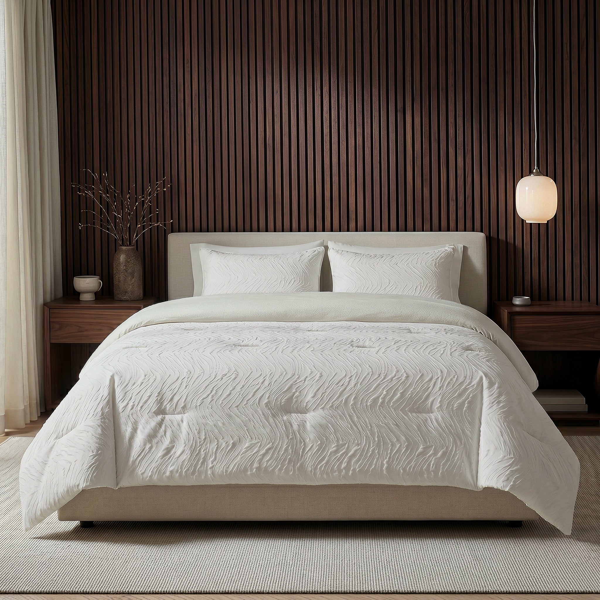 Sleeptime Dekbed - Salva Beige - Voor het hele jaar + Kussenslopen