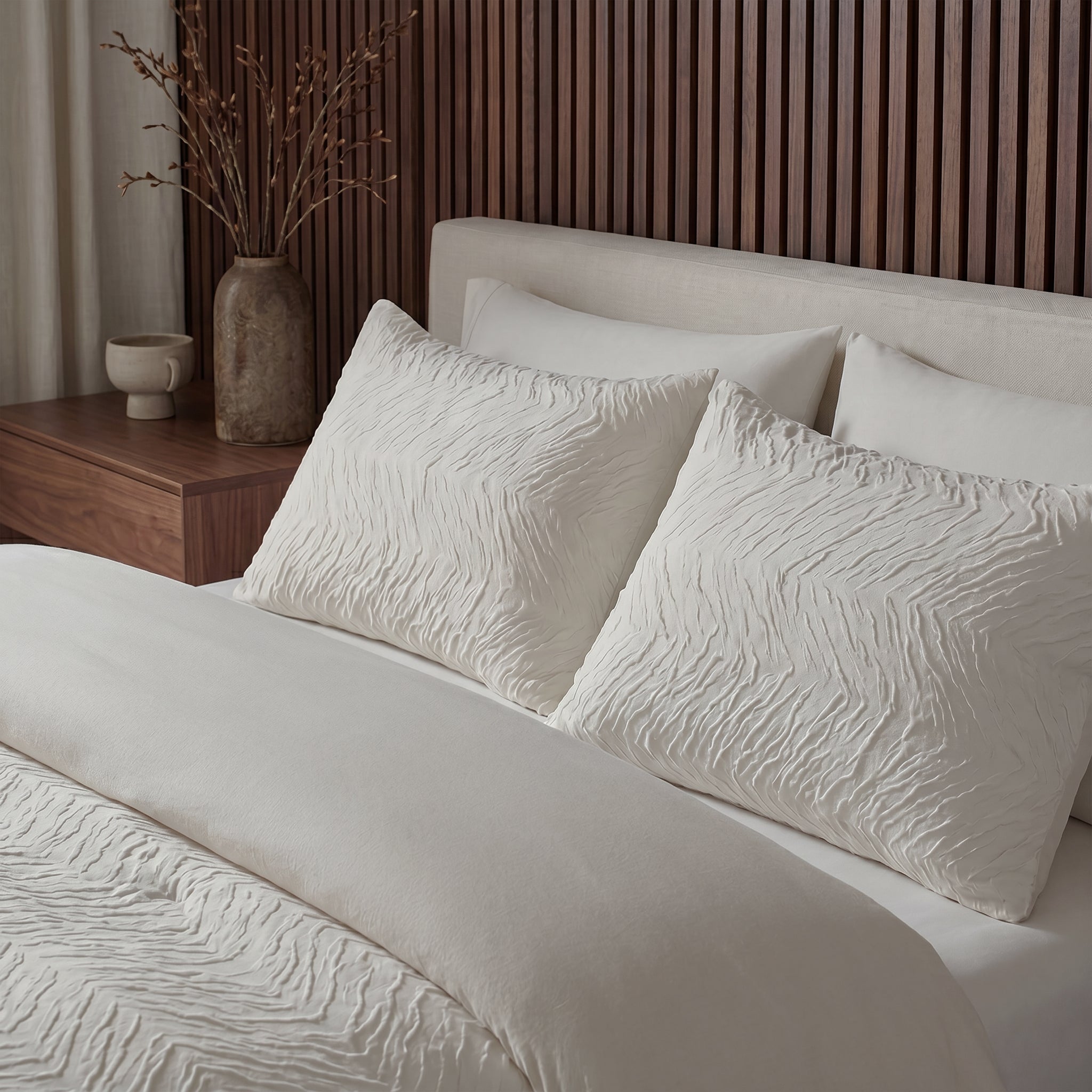 Sleeptime Dekbed - Salva Beige - Voor het hele jaar + Kussenslopen