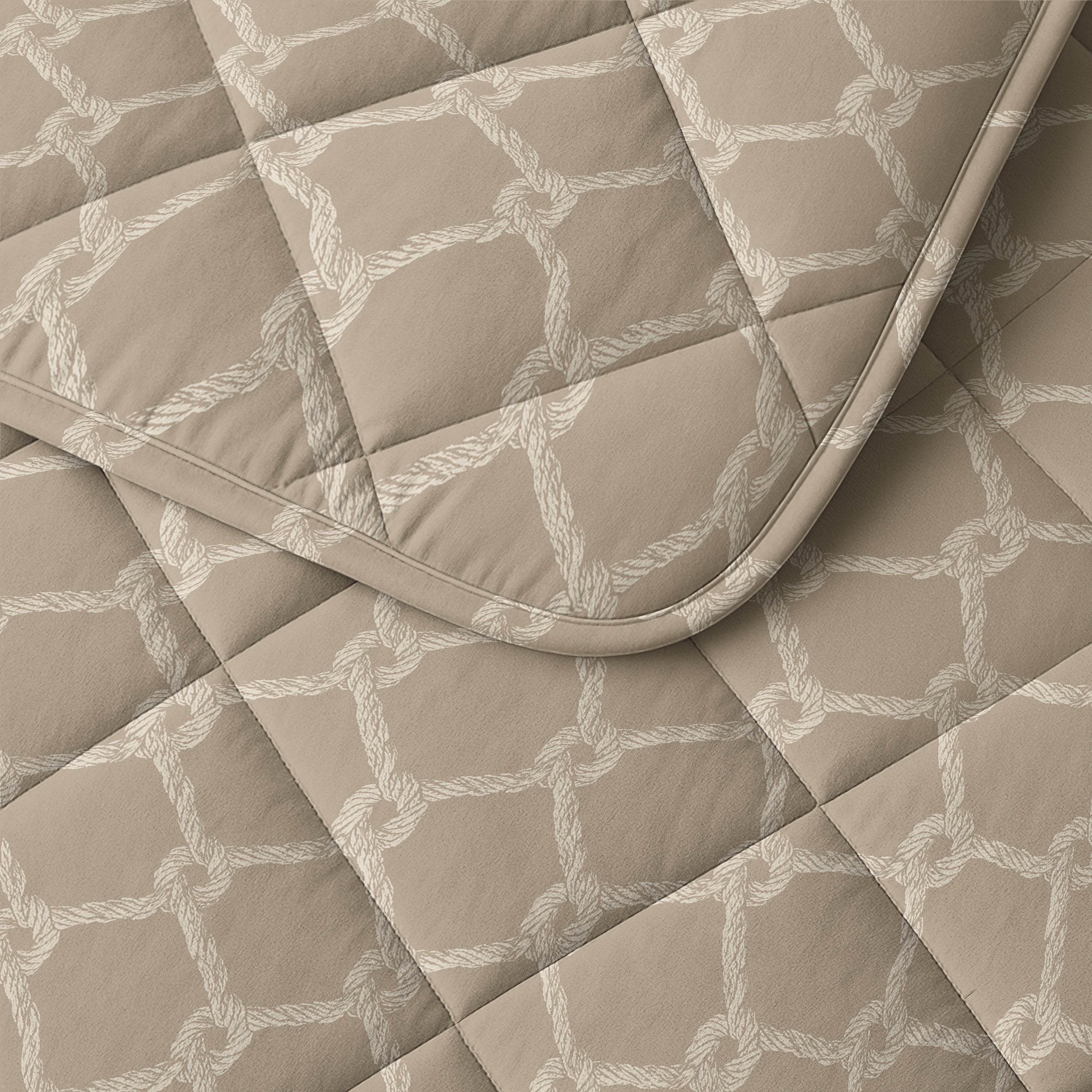 Sleeptime Dekbed - Venzo Zand - Voor het hele jaar + Kussenslopen