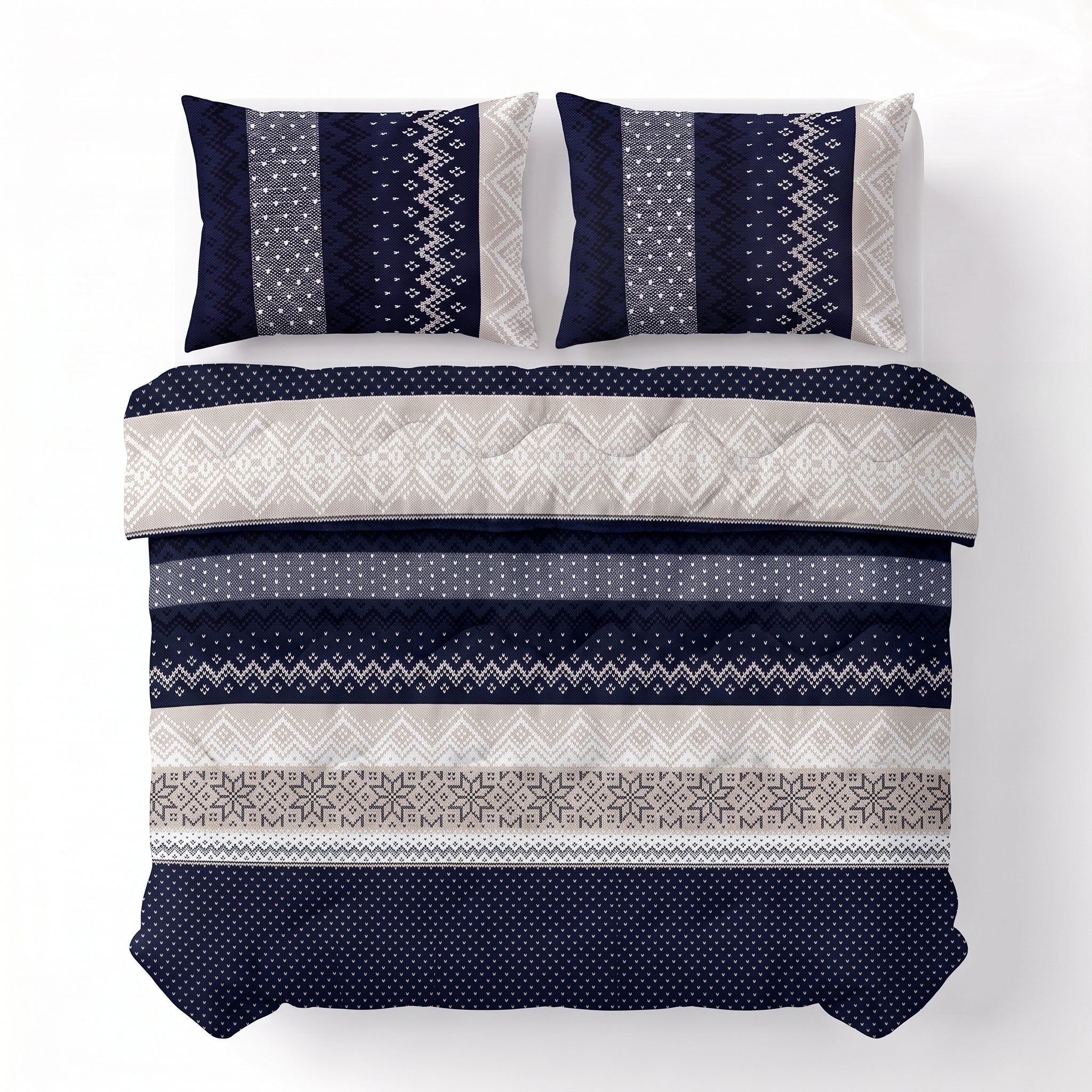 Sleeptime Lazy Dekbed - Elisabeth Navy - Voor het hele jaar + Slopen