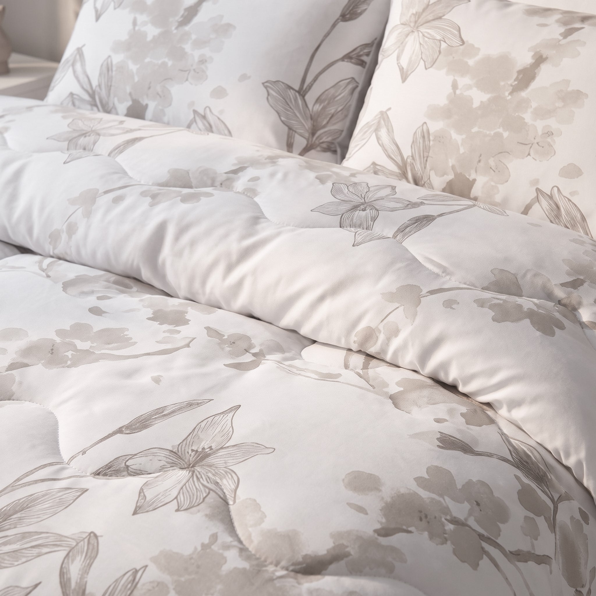 Sleeptime Lazy Dekbed - Flynn Wit - Voor het hele jaar + Slopen