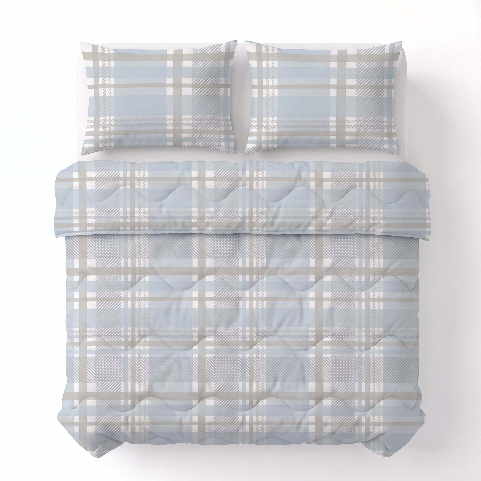 Sleeptime Lazy Dekbed - Lilou Blauw - Voor het hele jaar + Slopen