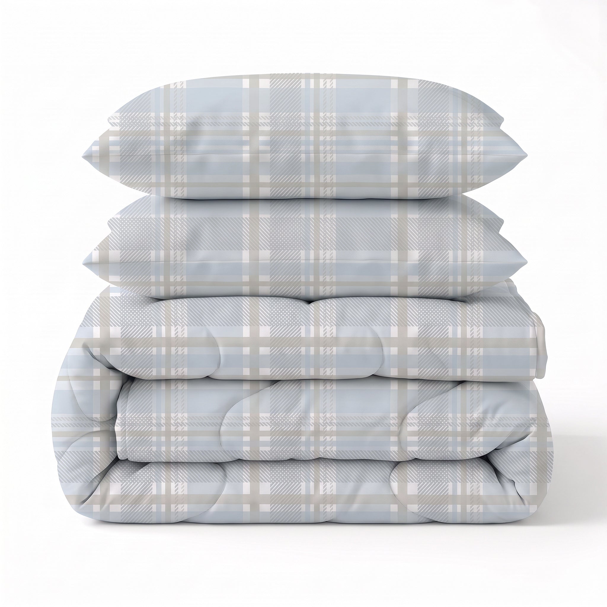 Sleeptime Lazy Dekbed - Lilou Blauw - Voor het hele jaar + Slopen