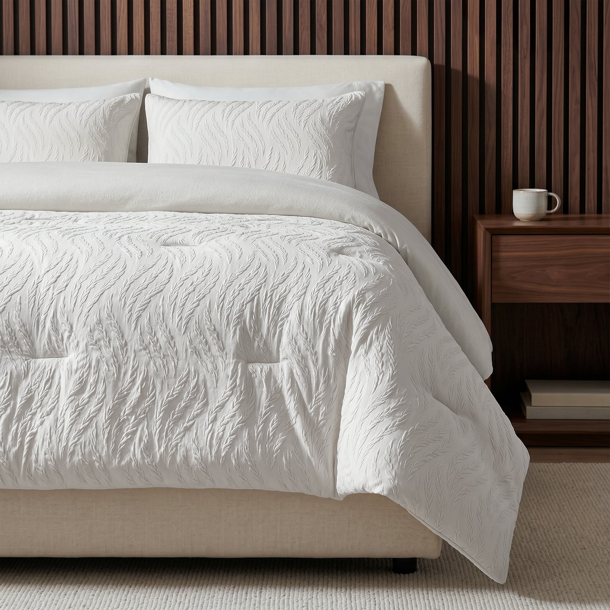 Sleeptime Lazy Dekbed - Rafa Beige - Voor het hele jaar + Kussenslopen