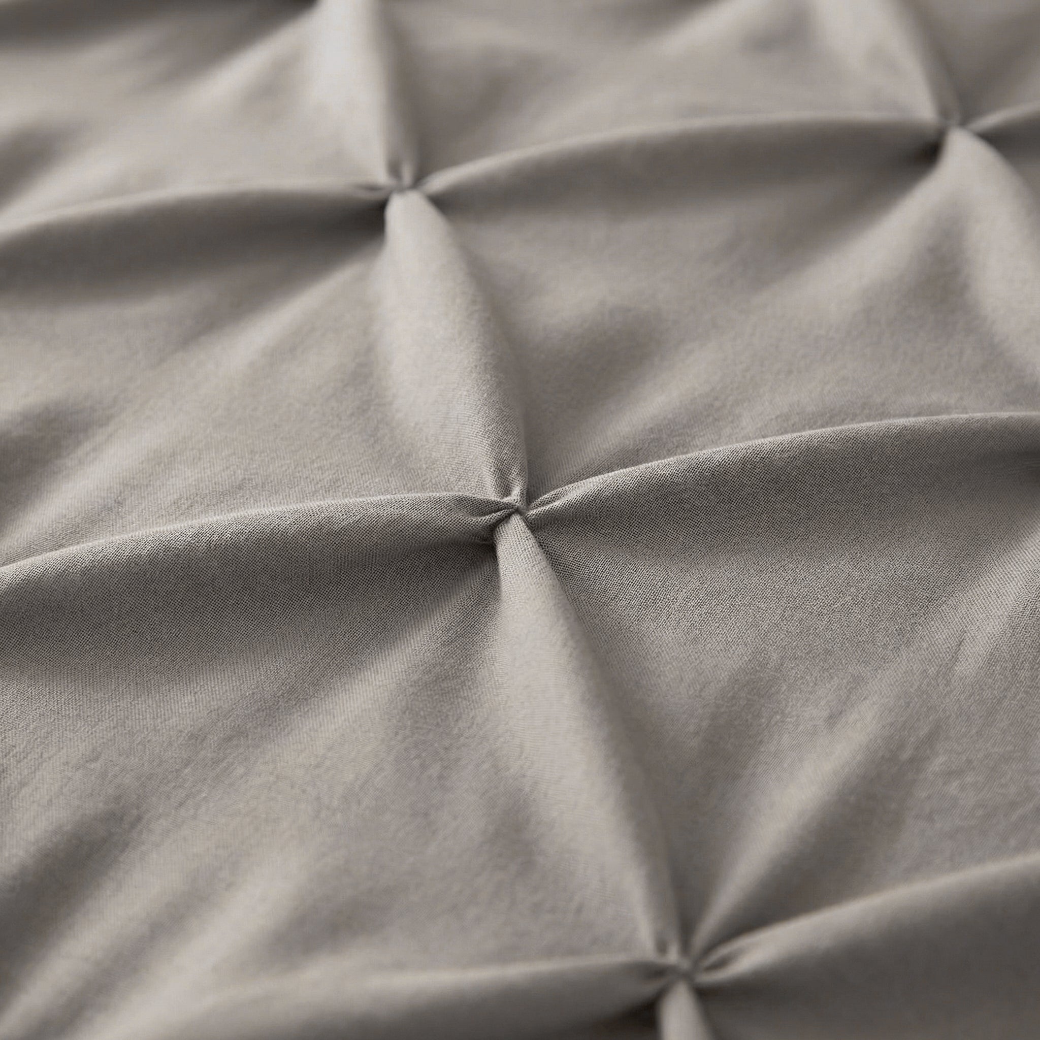 Sleeptime Lazy Pintuck Kussenslopen - 2Pack - Taupe/Grijs - 60 x 70 cm