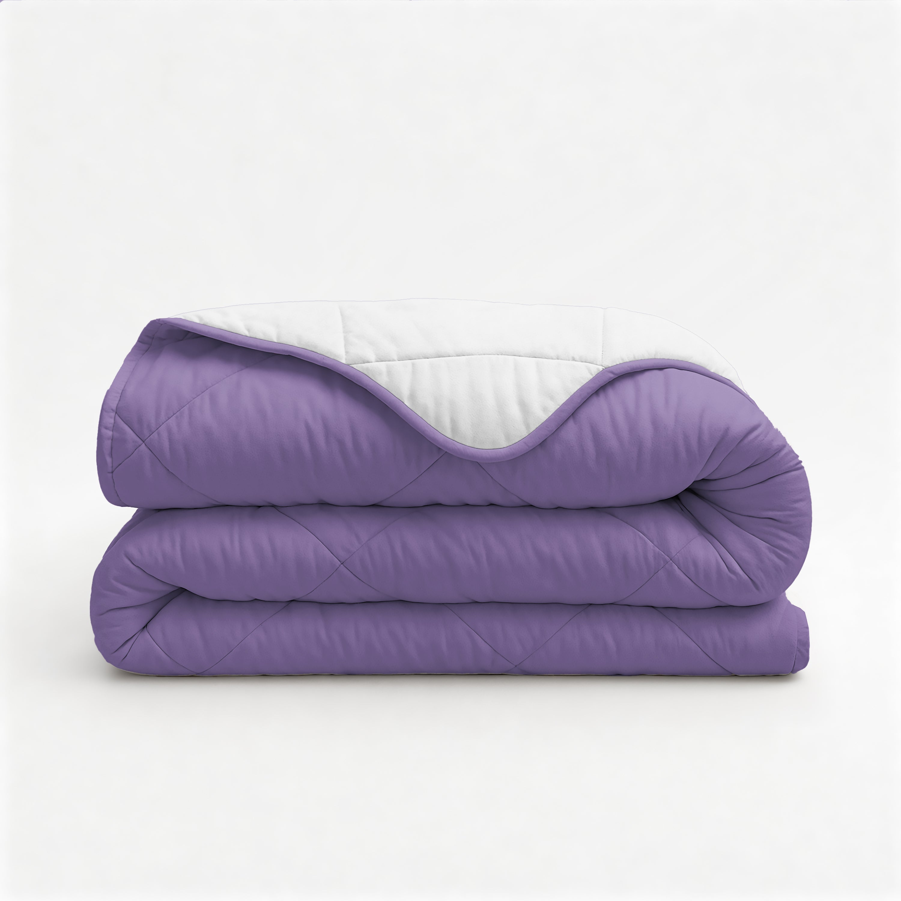 Sleeptime Lazy Uni Dekbed - Beige - Lavendel - Met Kussenslopen