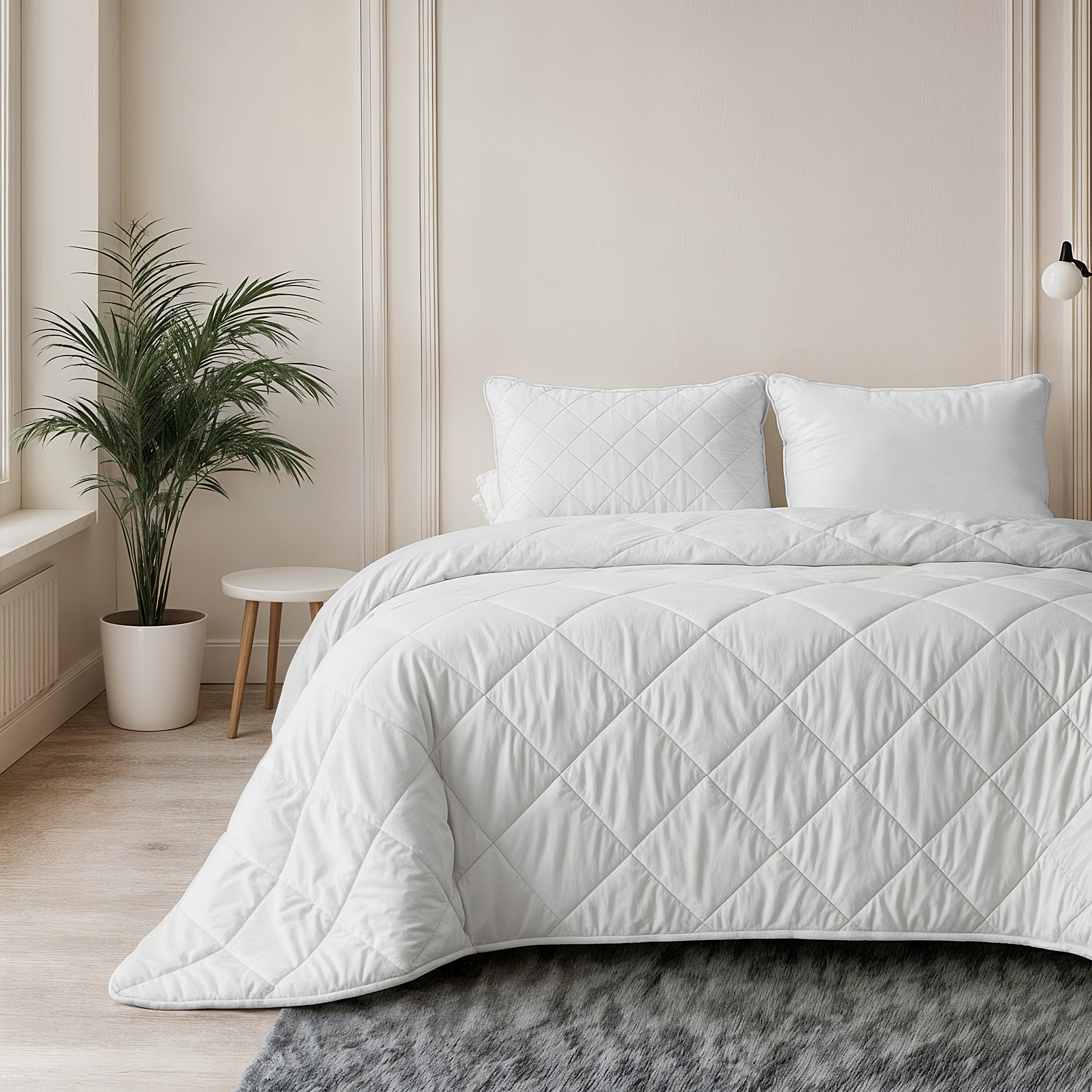 Sleeptime Lazy Uni Dekbed - Beige - Met Kussenslopen