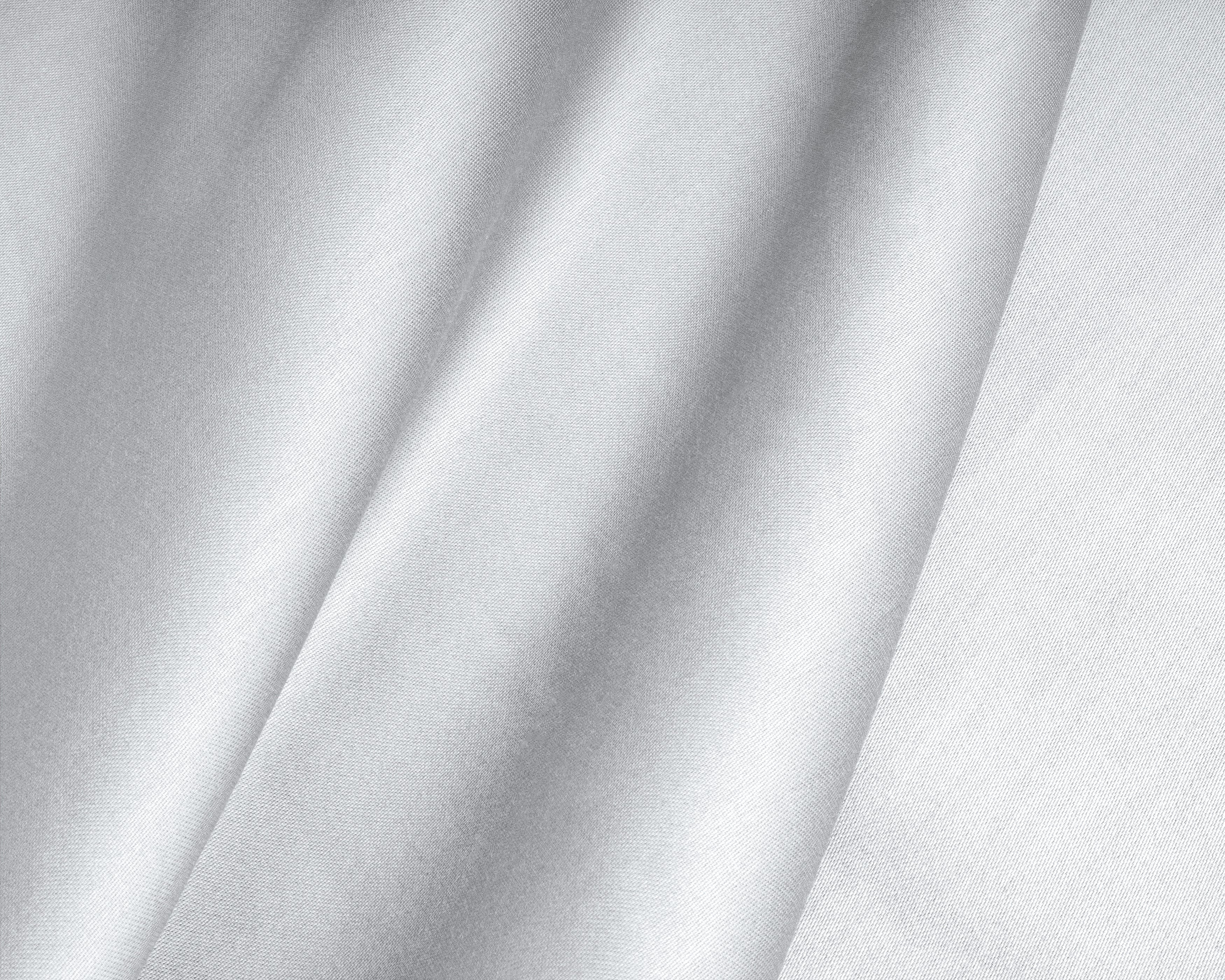 Split Topper Satin Fitted Sheet White - Reactive washed - Soft, smooth, breathable and has a light sheen - Free from harmful substances and skin-friendly