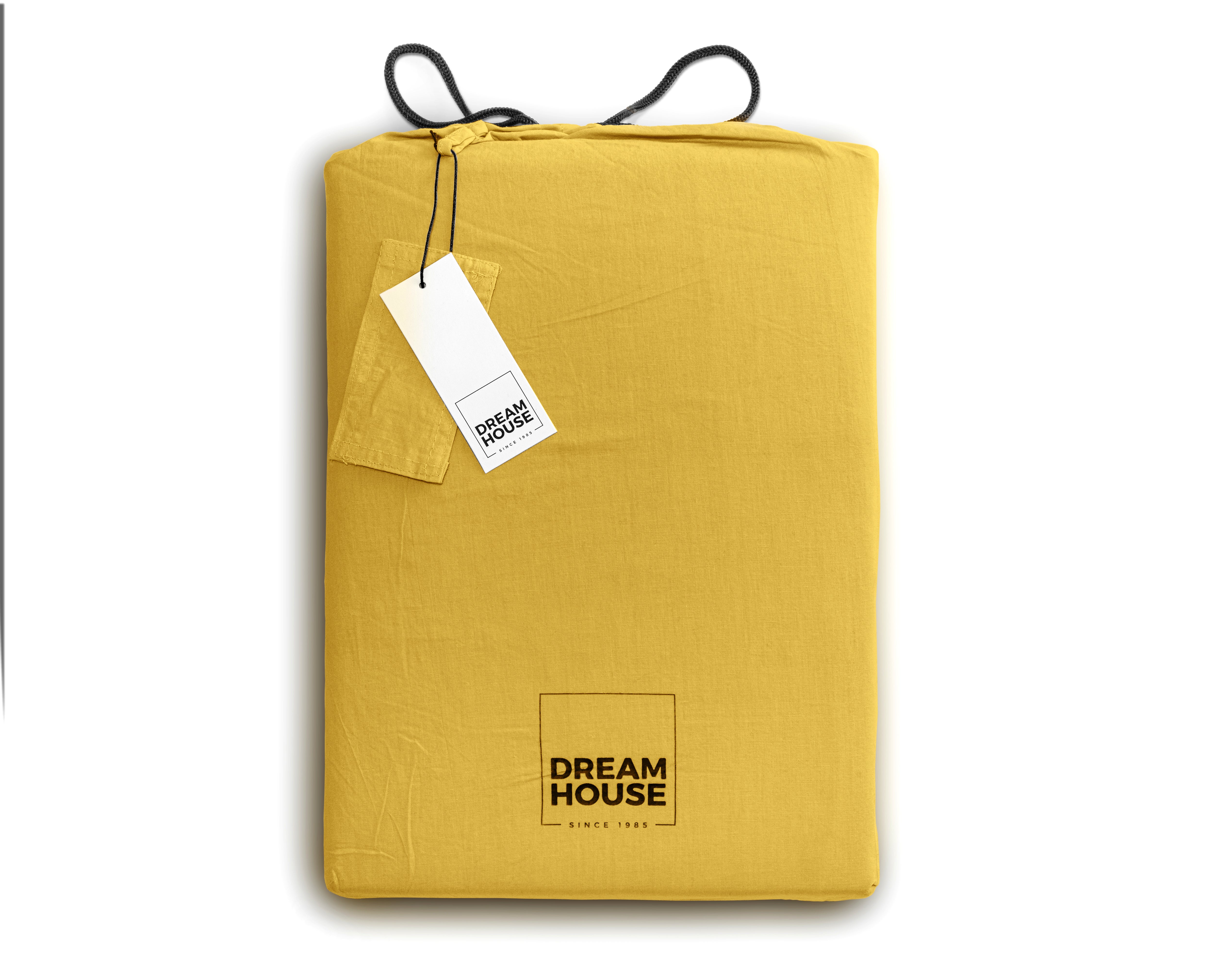 Stonewashed Mustard Duvet Cover