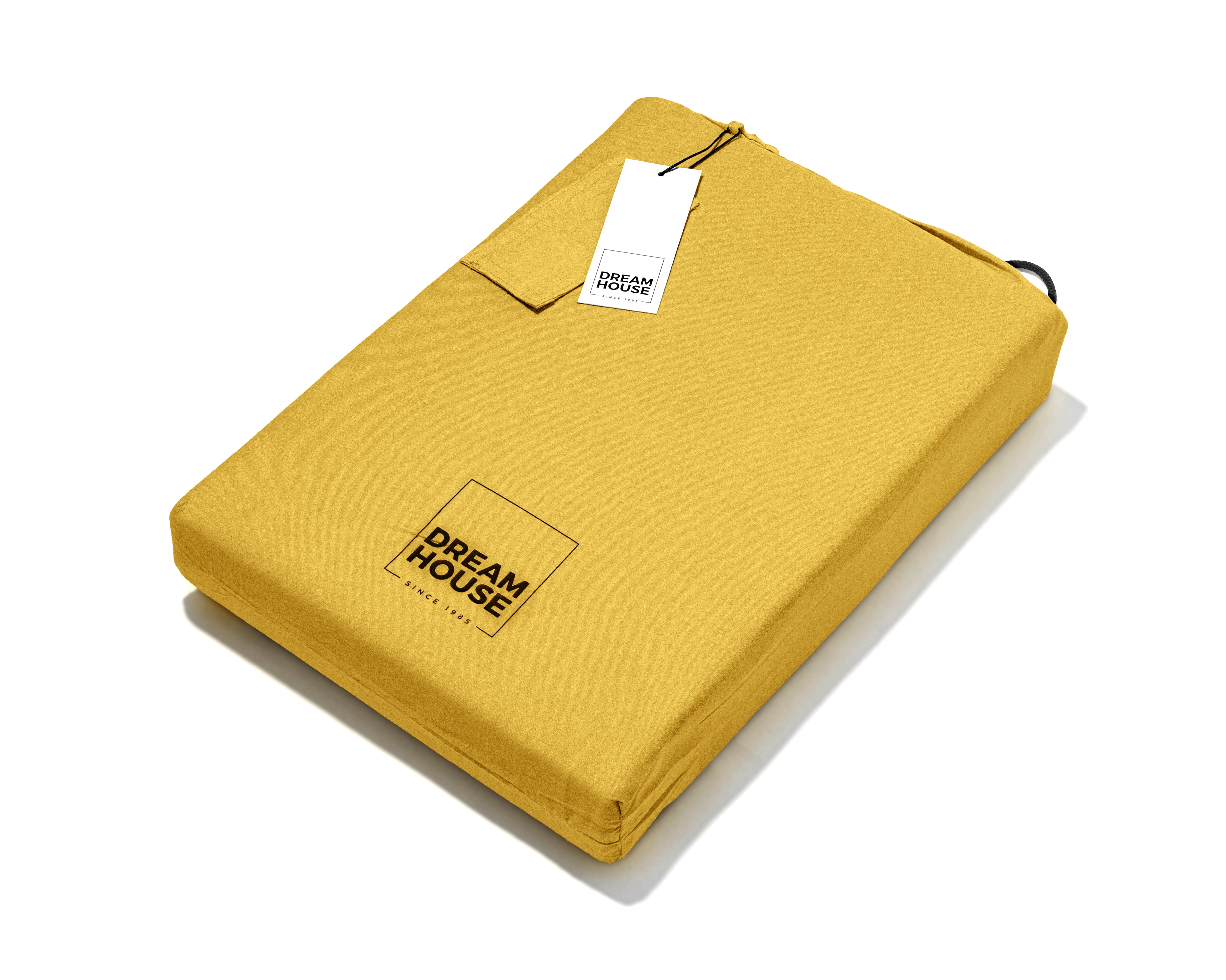 Stonewashed Mustard Duvet Cover