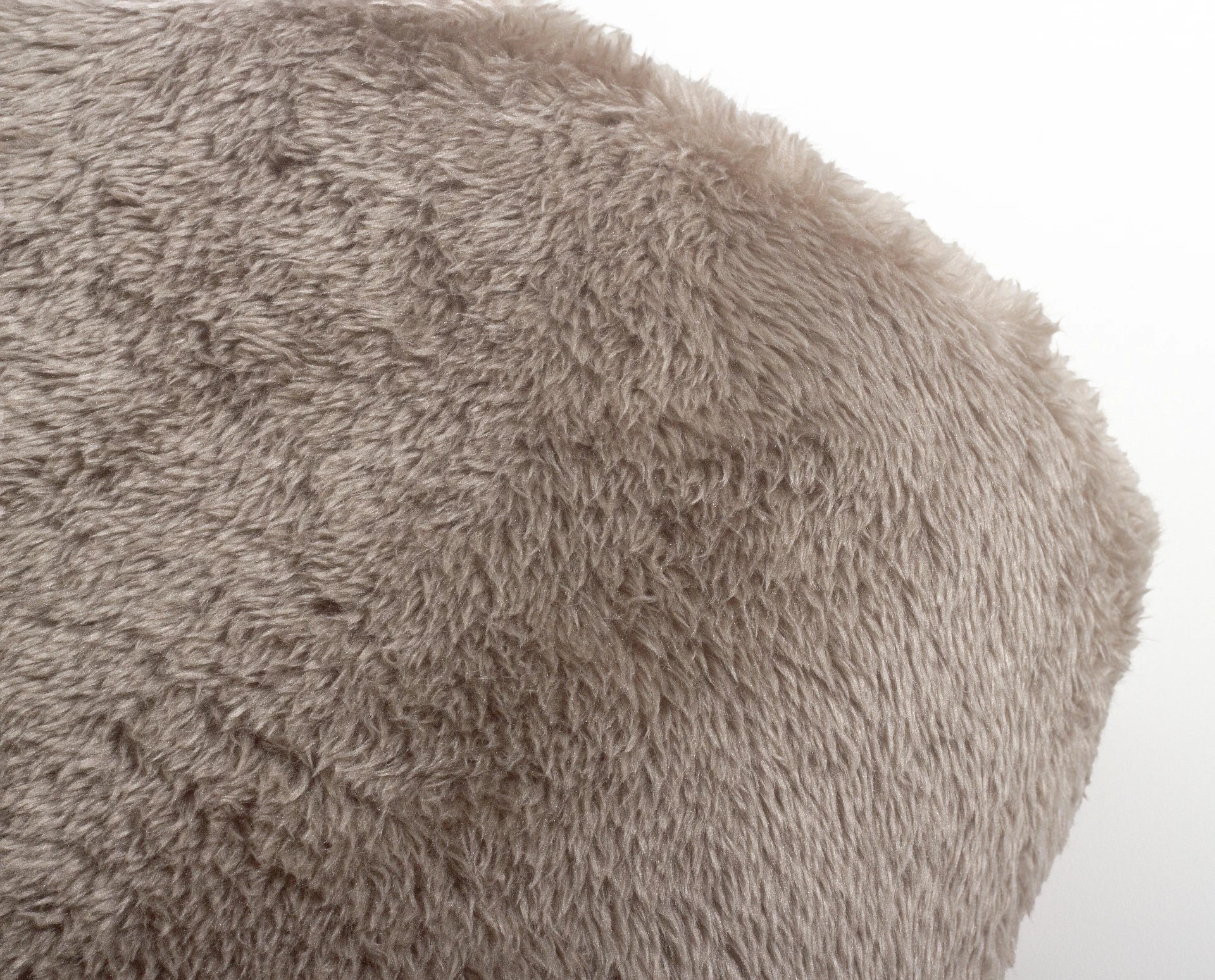 Teddy plaid Diep Taupe 150 x 200