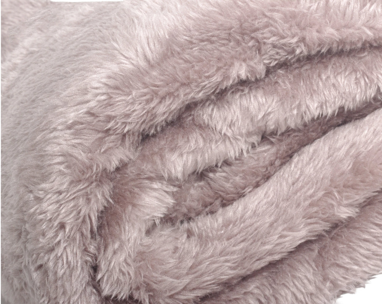 Teddy plaid Poeder Roze 150 x 200 - Heerlijk zacht - Knuffel deken - Voor bed en op de bank