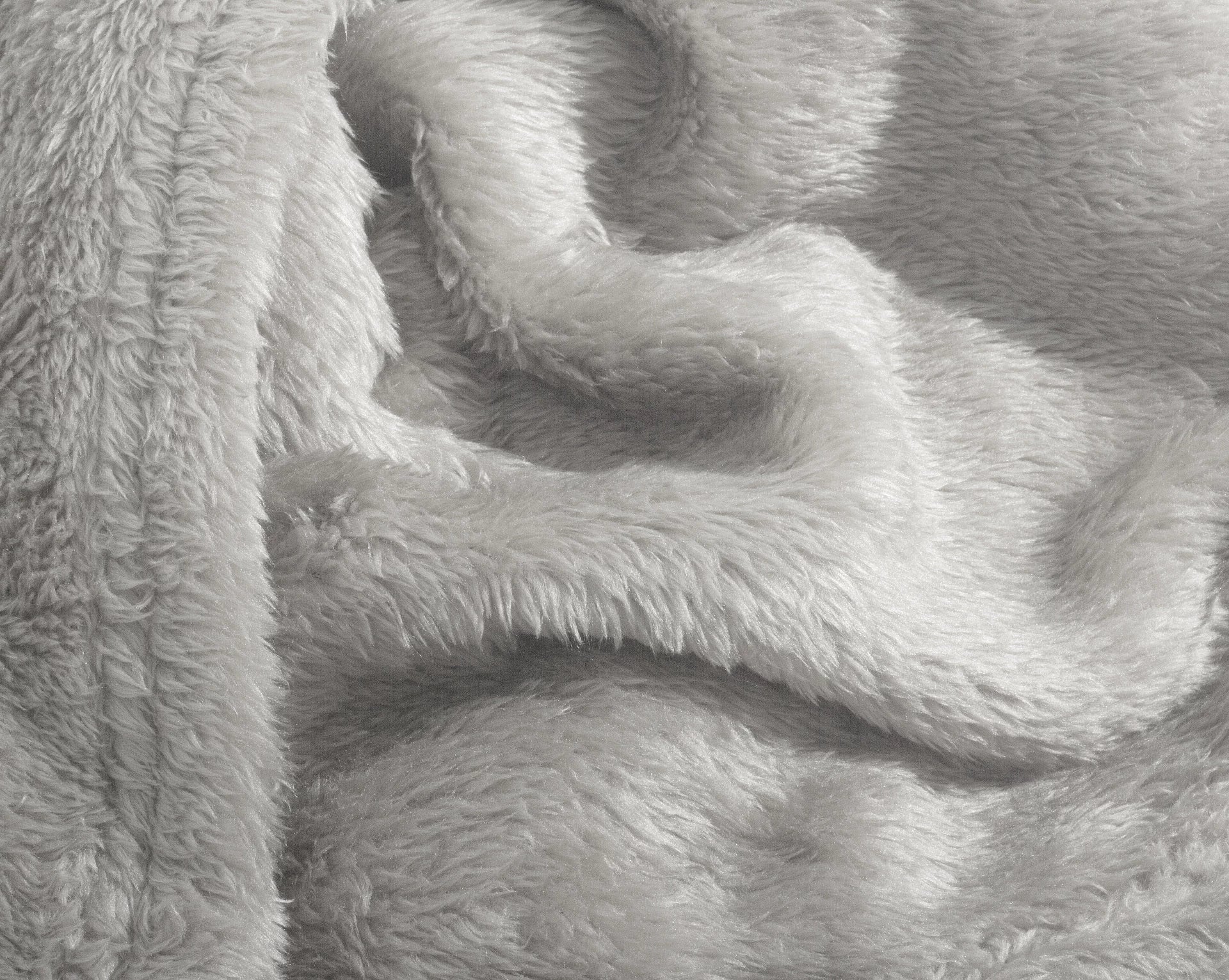 Teddy plaid Taupe 150 x 200