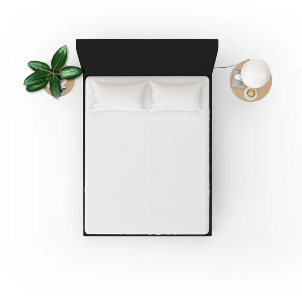 Topper Hoeslaken Jersey Wit - 100% Katoen, Perfecte Pasvorm voor Jouw Topmatras