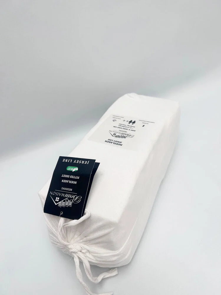 Topper Hoeslaken Jersey Wit - 100% Katoen, Perfecte Pasvorm voor Jouw Topmatras