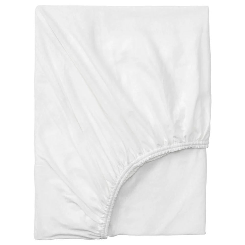 Cotton Topper Fitted Sheet White - 100% High-Quality Cotton - Perfect Fit