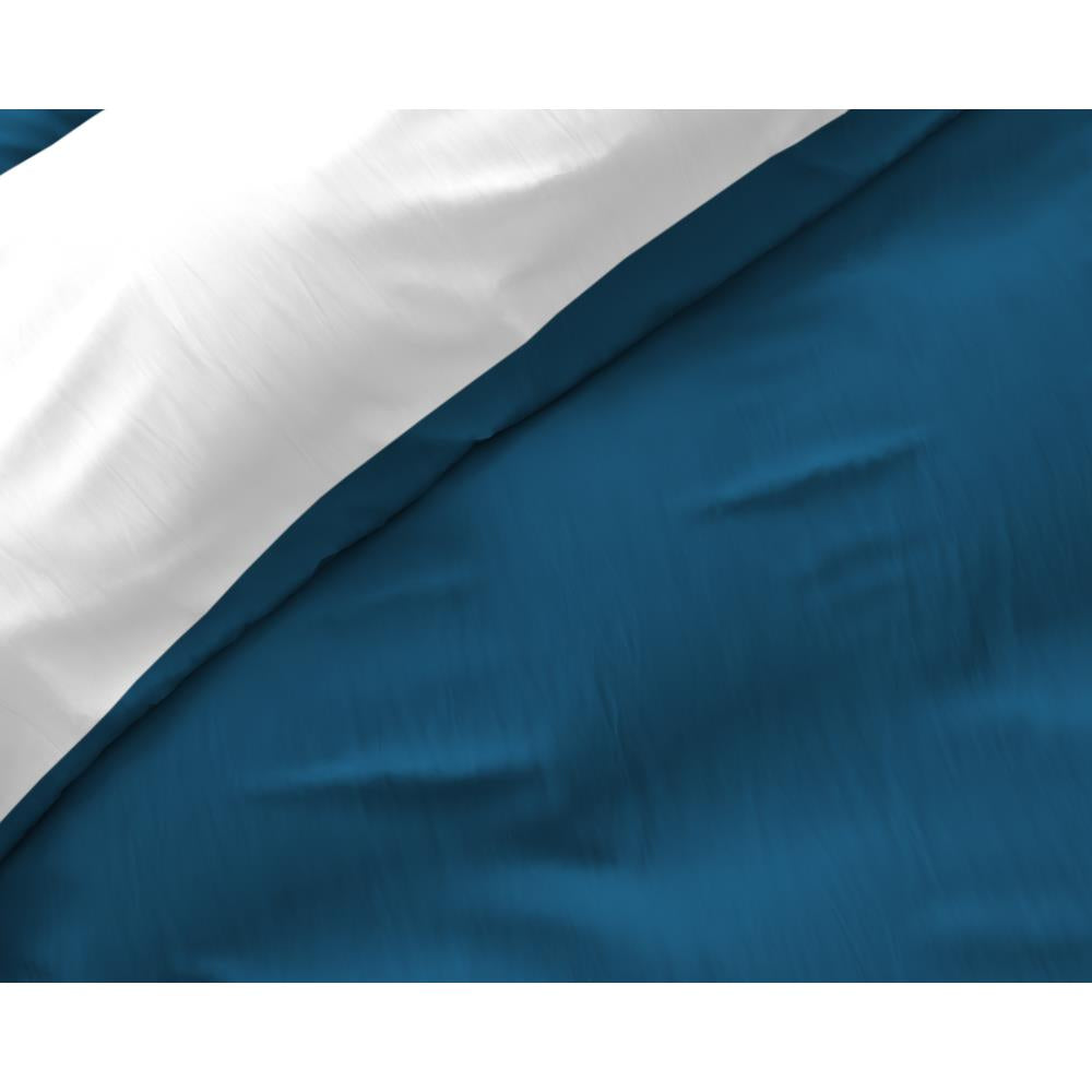 Twin Face Dekbedovertrek Navy/Wit