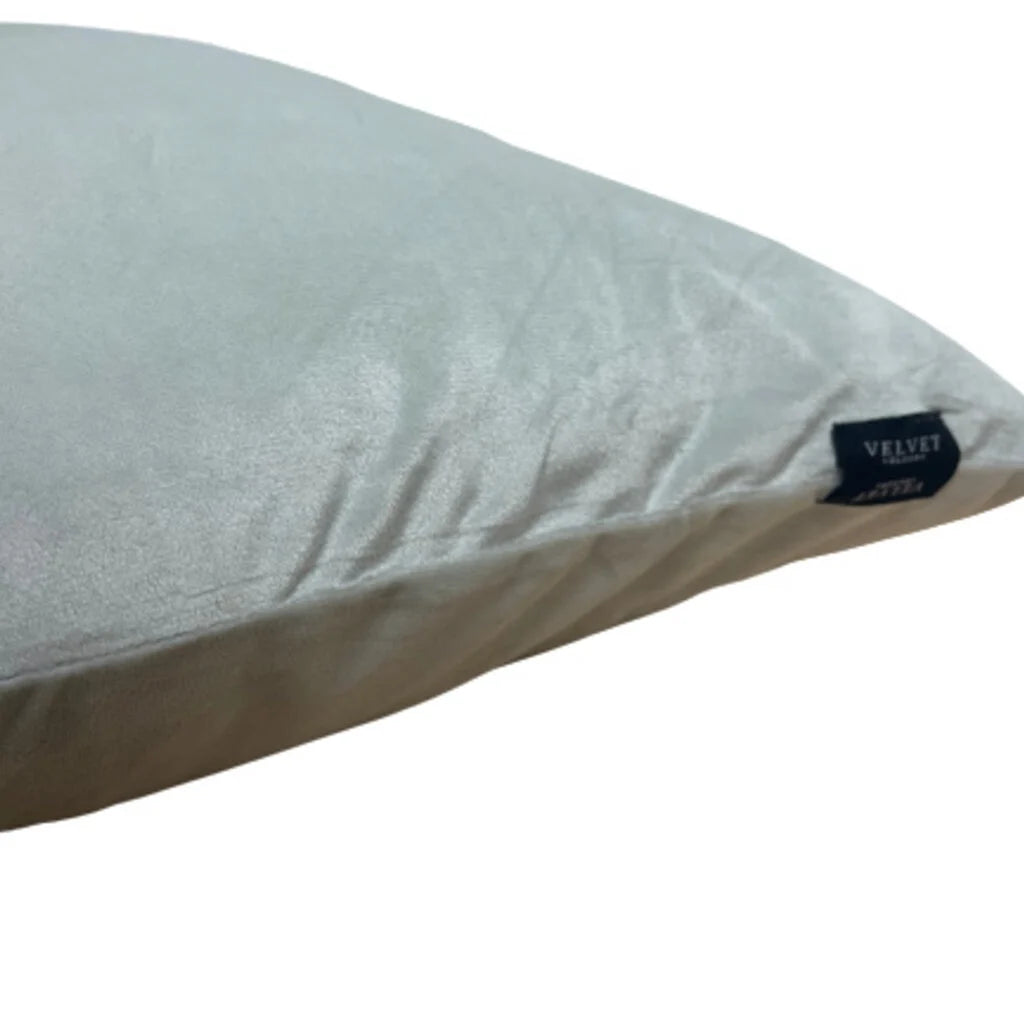 Ultrazachte Zilver Bodypillow Kussensloop | Velvet Zwangerschapskussenhoes