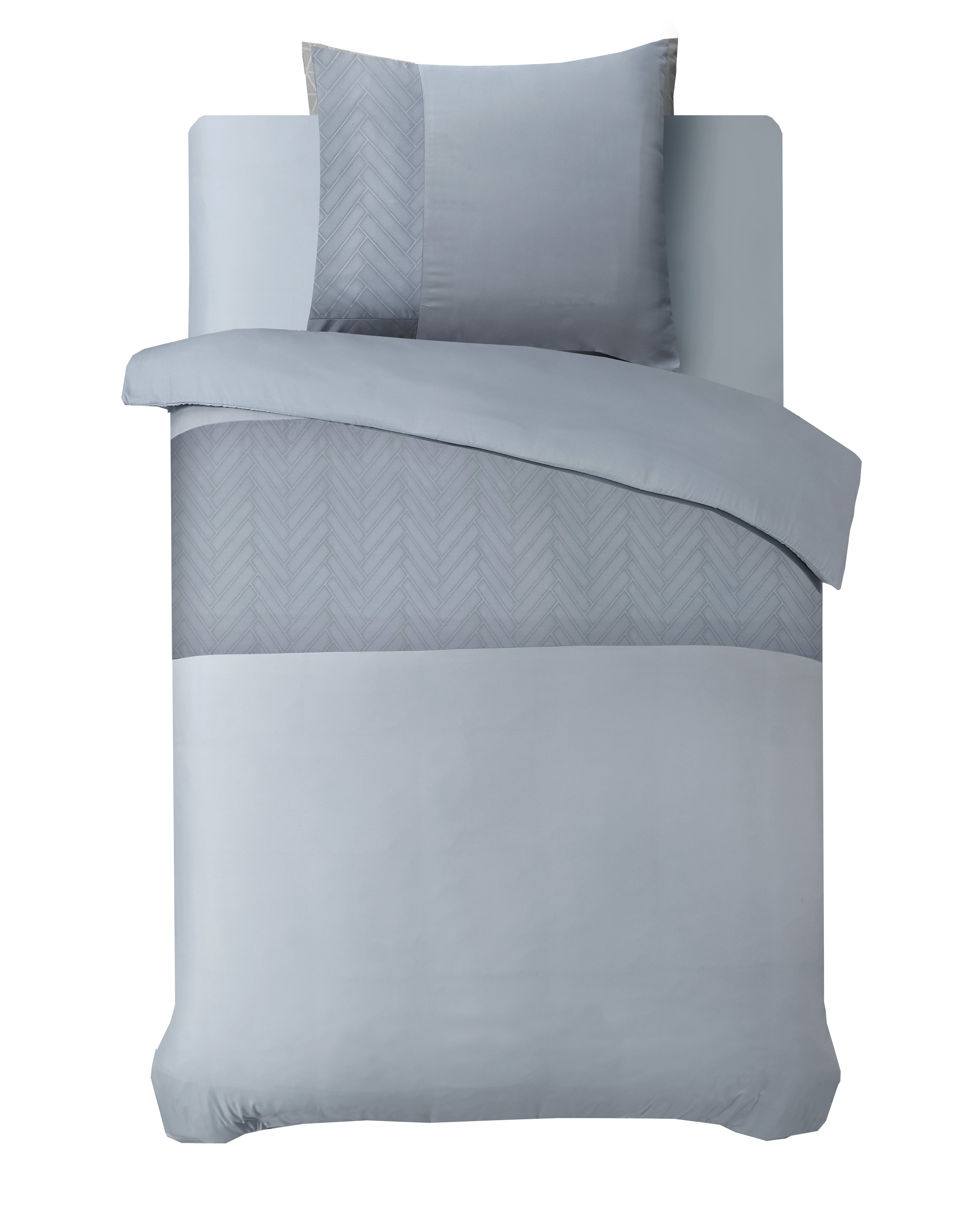 Valencia Duvet Cover Sand - Uni design - Intaglio design - Easy to wash