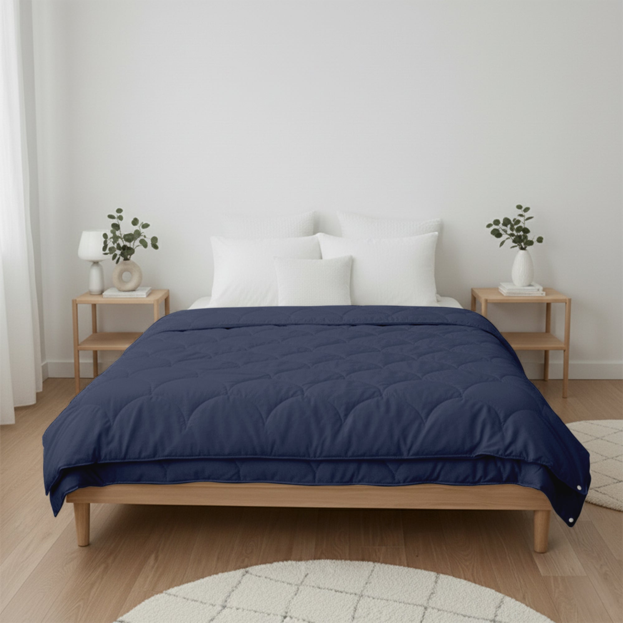 Valking 4 Seizoenen Dekbed Zonder Hoes - Blauw - Voor het hele jaar