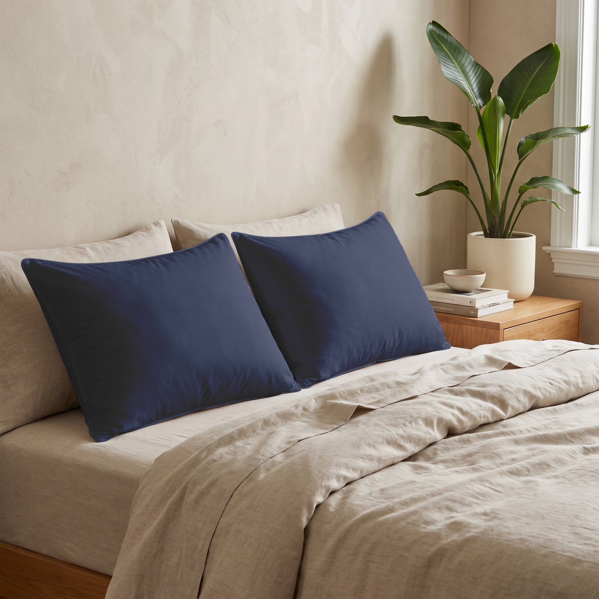 Valking Comfort Wasbaar & Aanpasbaar Hoofdkussen - Donkerblauw