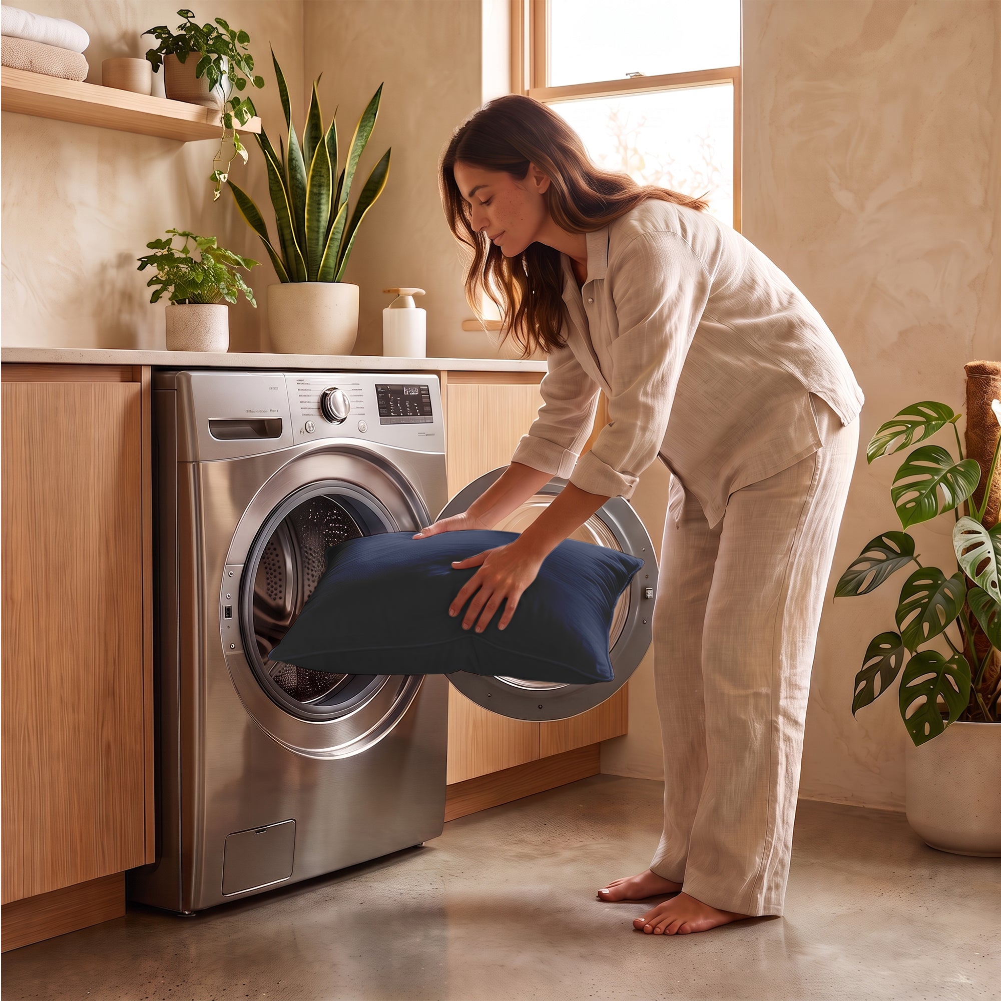 Valking Comfort Wasbaar & Aanpasbaar Hoofdkussen - Donkerblauw