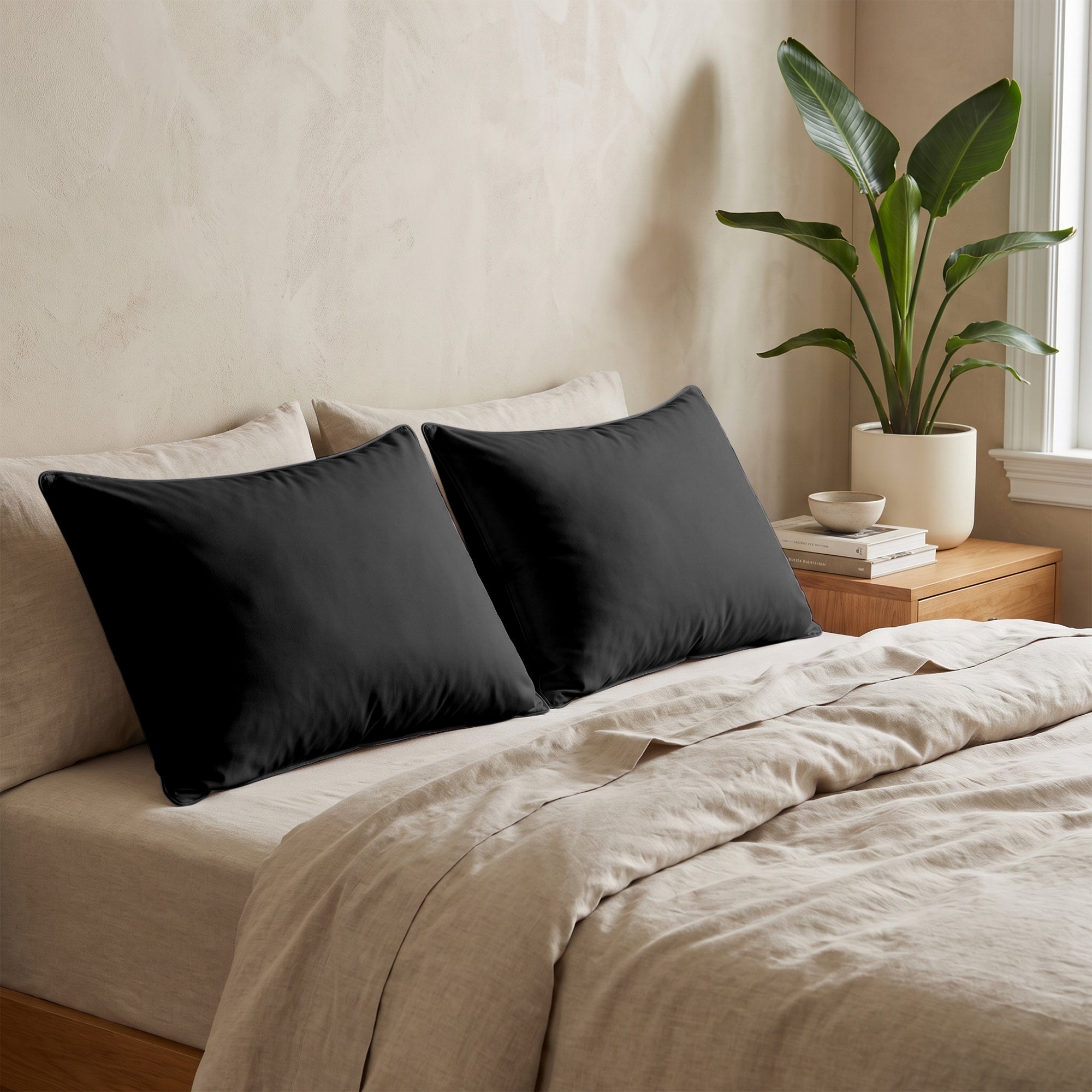 Valking Comfort Wasbaar & Aanpasbaar Hoofdkussen - Zwart