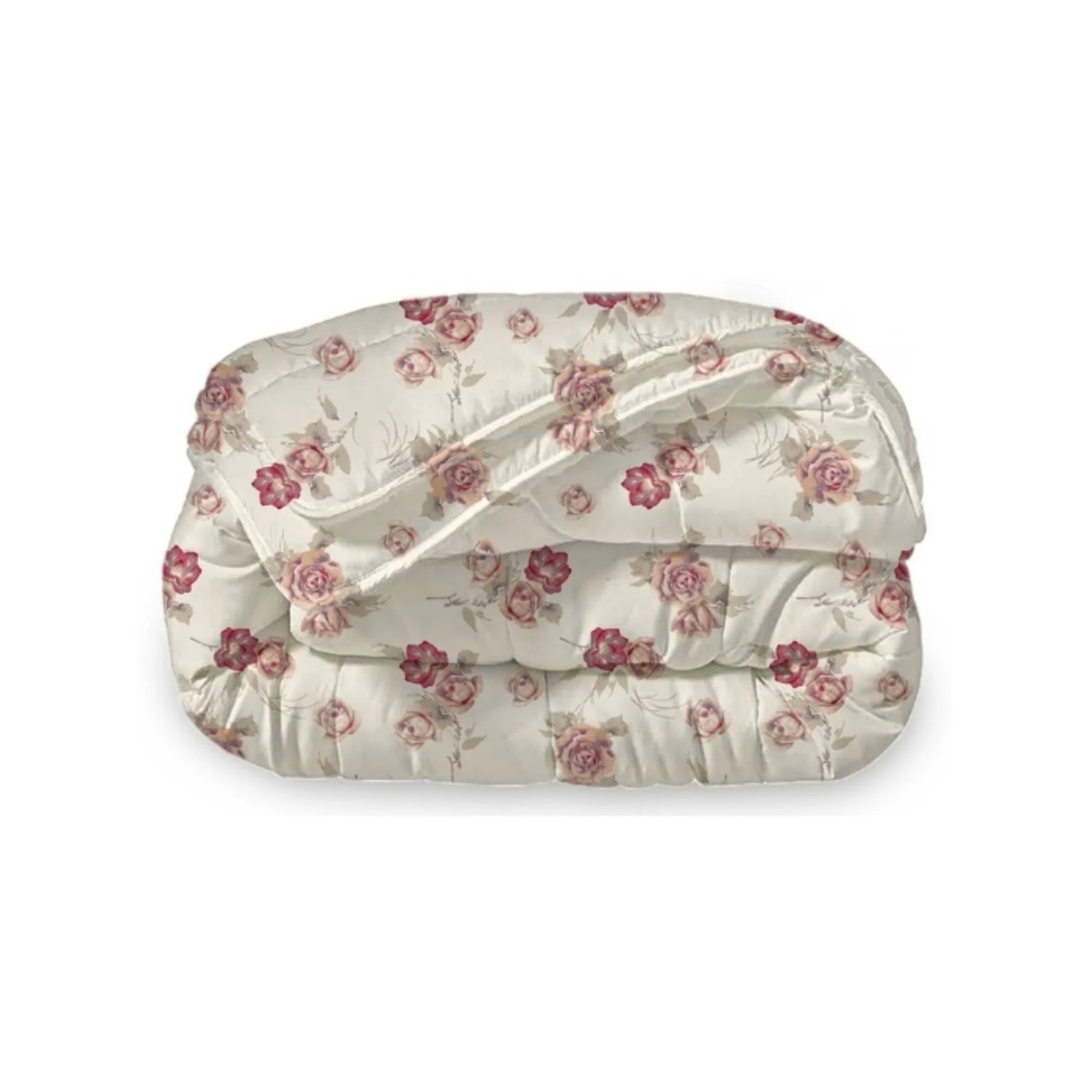 All-in-One Lazy Duvet Flowers Diamond Pink - Duvet with pillowcases