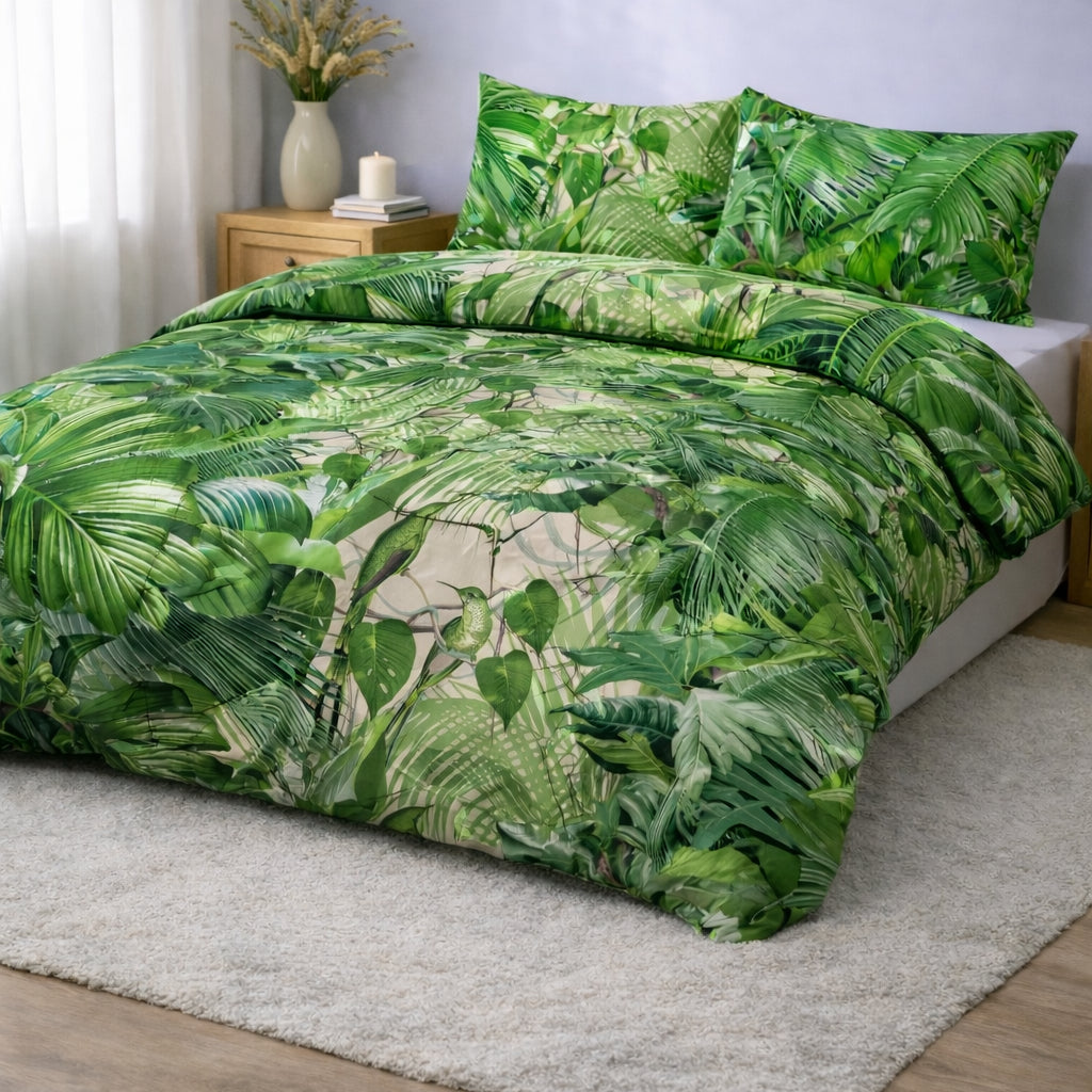 Valking Dekbed - Jungle Jumina - Voor het hele jaar + Kussenslopen