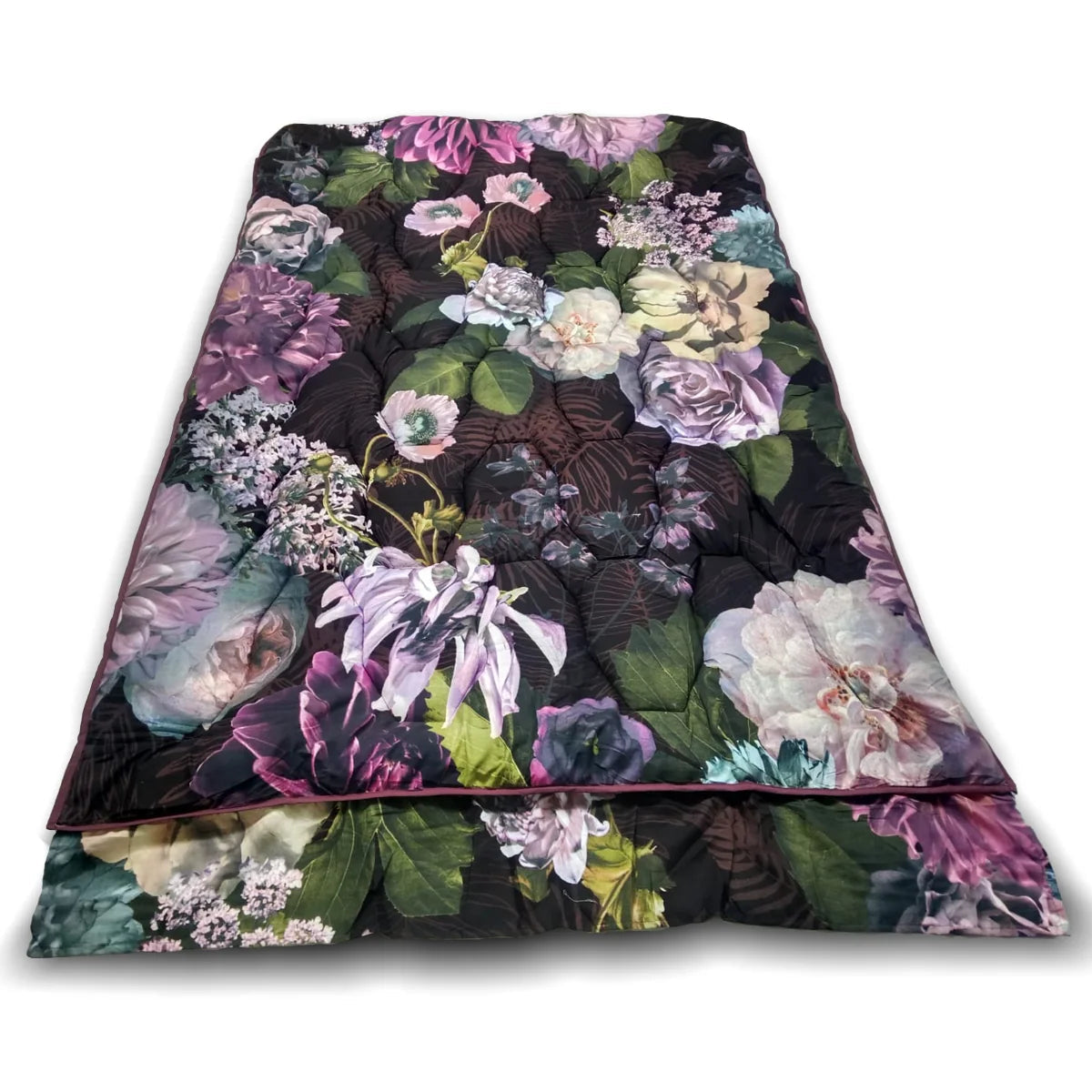 All-in-One Lazy Duvet Purple Flowers - Shipping from September 29th